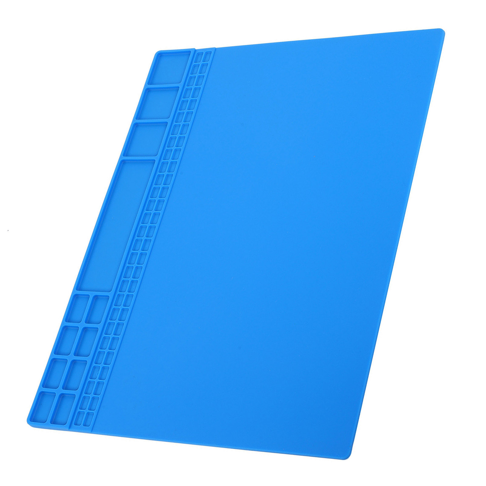 Hitzebeständige Magnetische Silikon-reparaturmatte Für Lötarbeiten, Computer Und Handys – 405 X 305 X 8 Mm