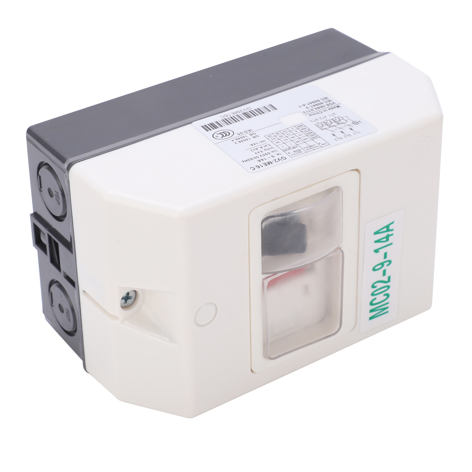 Mc02-9-14a 220v/380v Wasserdichter Motorschutzschalter Mit Automatischer Umschaltung