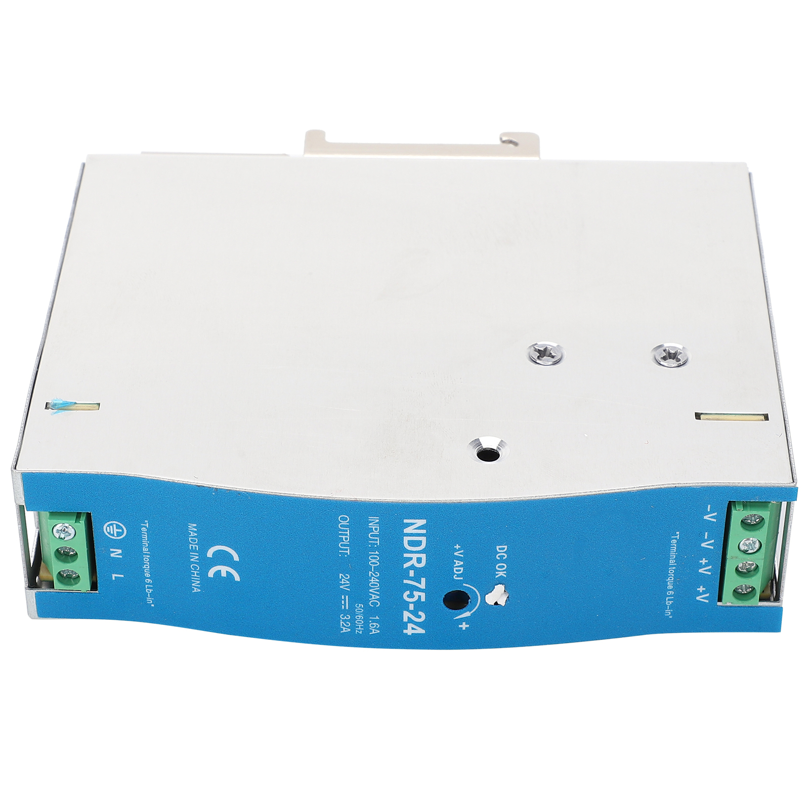 Berm Schaltnetzteil Für Sps Ndr-75-24, 75 W, 24 V, 3,2 A, Eingang 100–240 V Ac