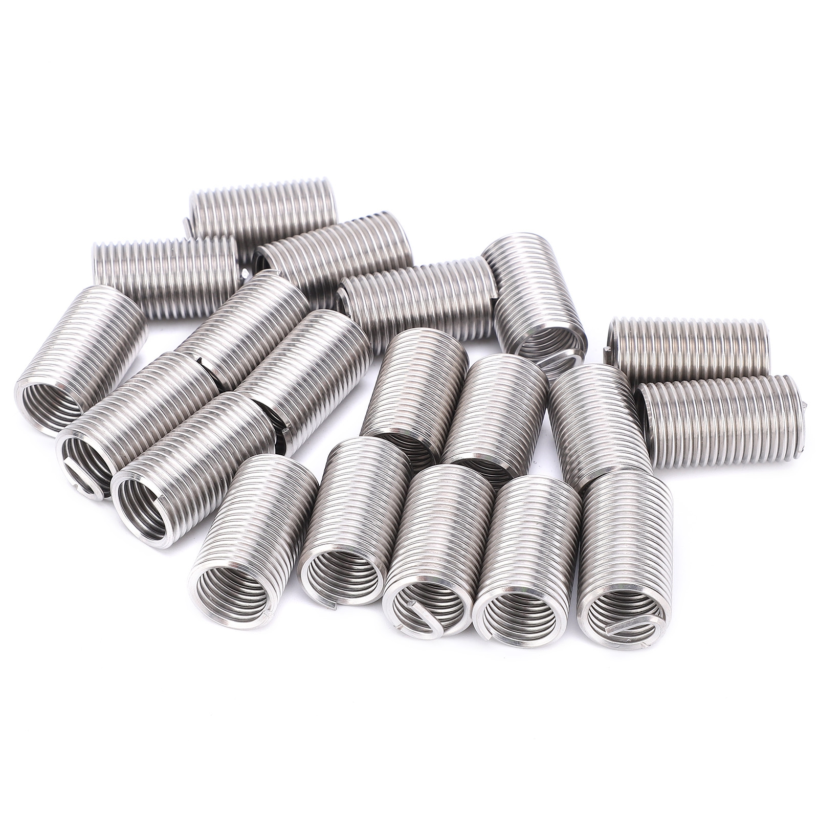 Packung Mit 20 Gewindeeinsätzen (außen-/innengewinde), Reduziermuttern, Befestigungselemente Aus Edelstahl M14x23d