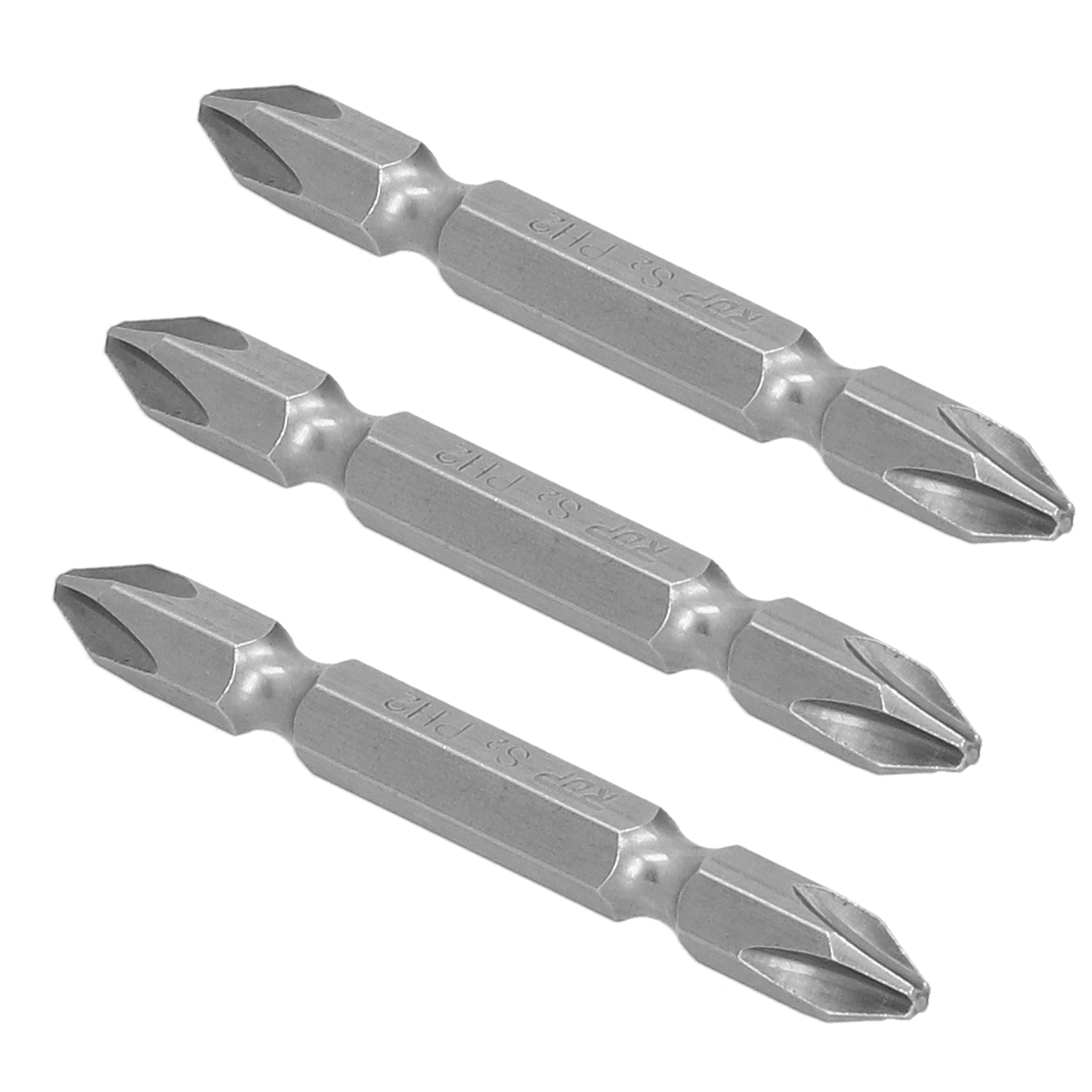 10-teiliges Schraubendreher-bit-set, Doppelkopf, Magnetische Kreuzschlitzbits, S1/4", Handwerkzeug, Eisenwaren, 65 Mm