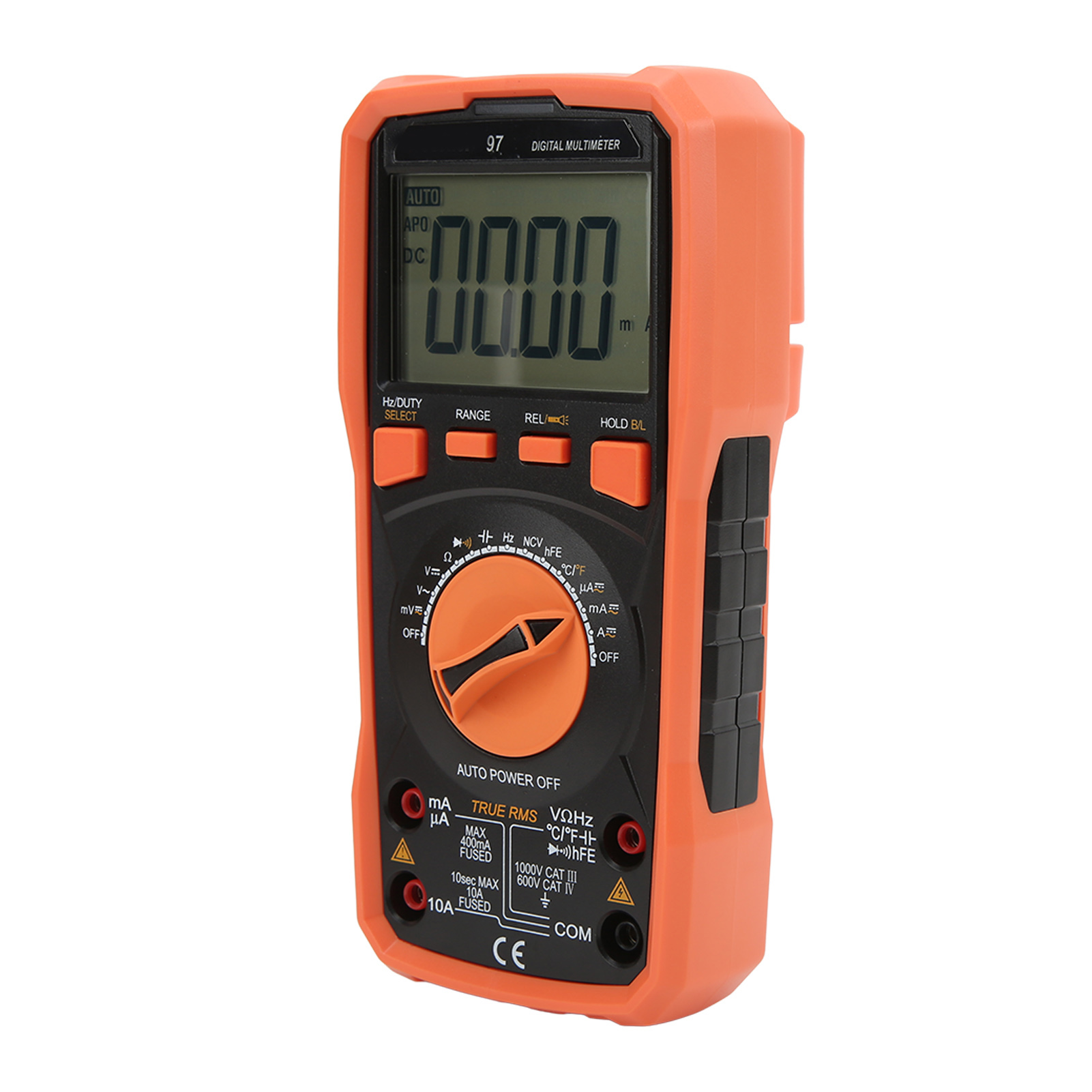 Ruoshui 97 Digitalmultimeter – Hochpräzises Spannungs- Und Strommessgerät – Widerstands- Und Kapazitätsmessung