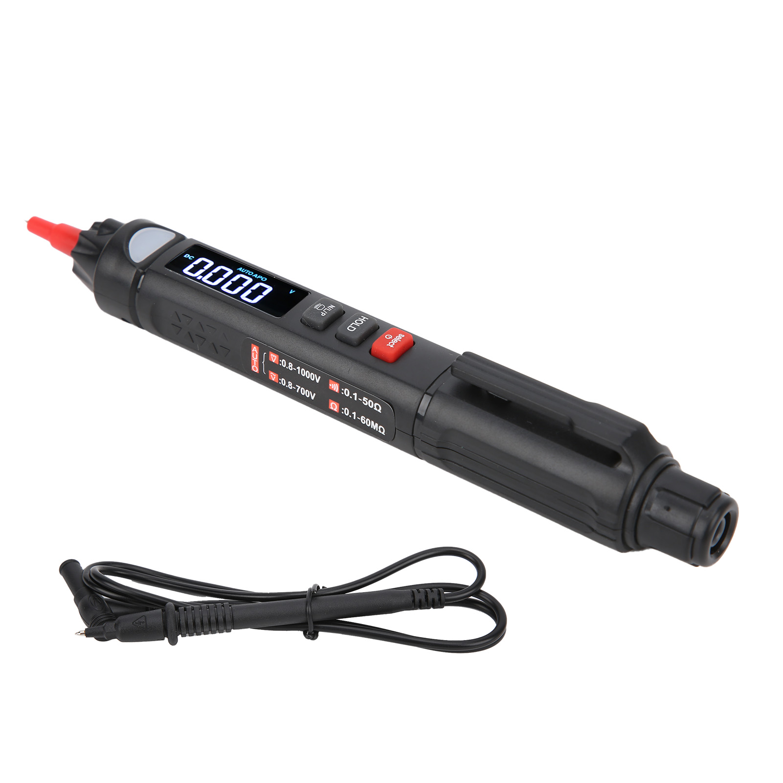 Et8908 Digitaler Spannungsprüfer Dc1000v/ac700v, Stiftmultimeter Mit Automatischer Geräteidentifizierung, Tragbares Prüfgerät