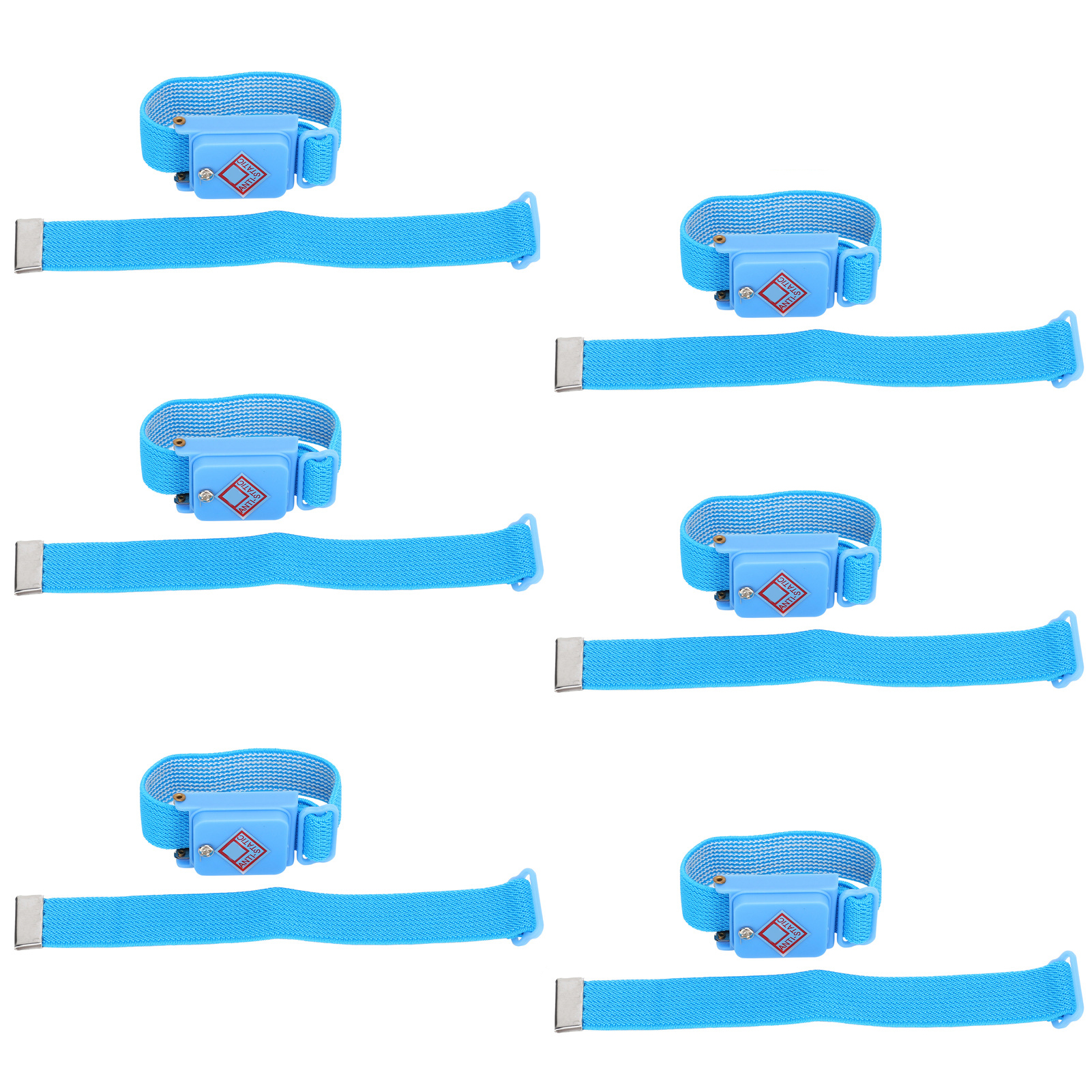 20 Antistatische Armbänder, Blaues Kabelloses Armband, Abs-zubehör 106109ω