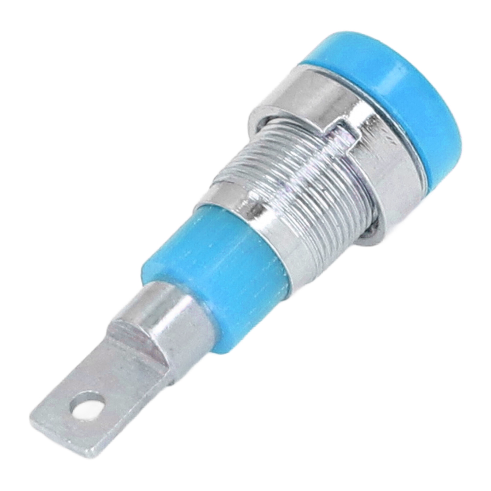 Set Mit 10 Leistungsstarken, Langlebigen 4-mm-bananensteckern Für Elektrische Verbindungen Und Werkzeuge – Blau