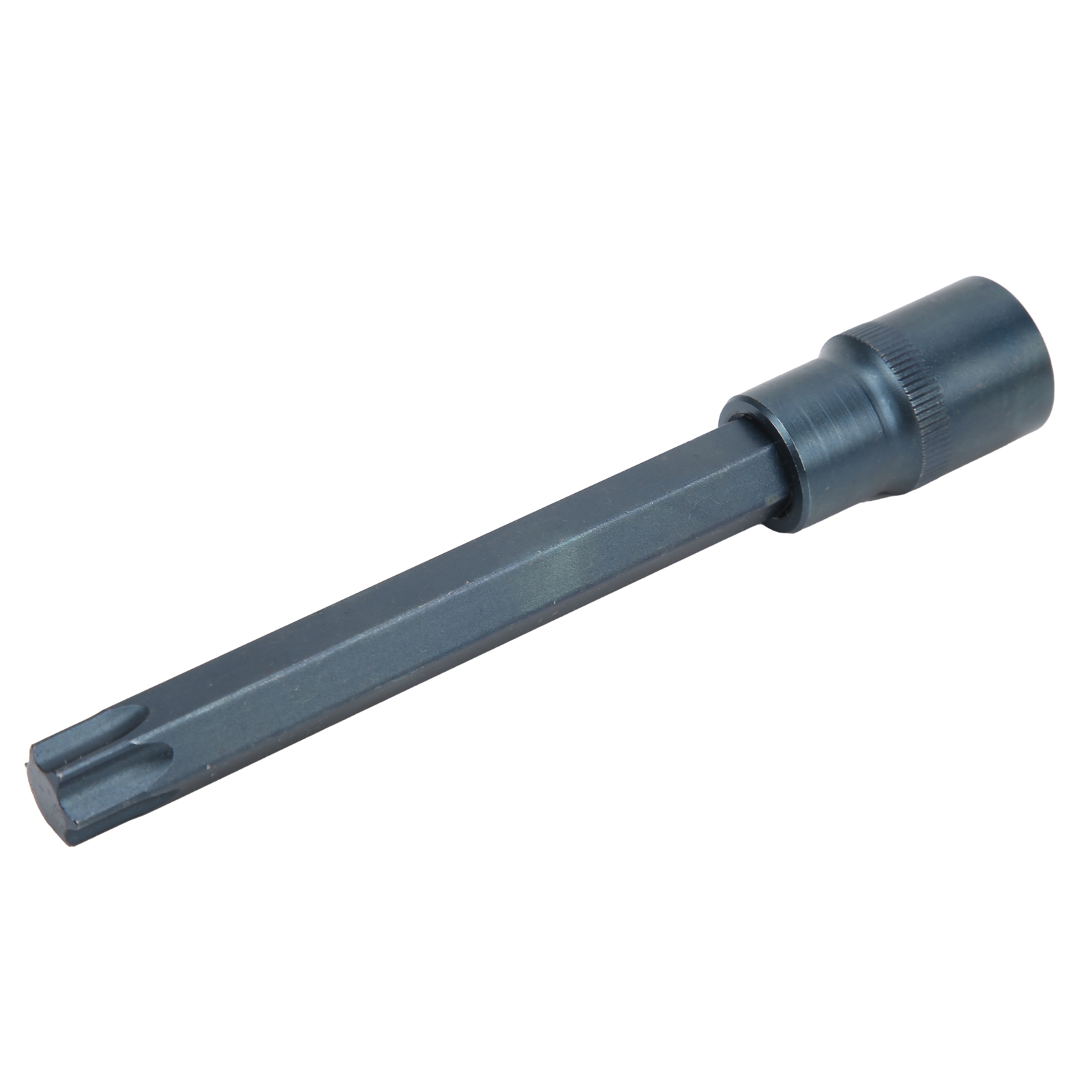 Sternsteckschlüssel Aus S2-legierungsstahl, 1/2" X 150 X 60 Mm Sechskantbit, Für Elektrischen Schlagschrauber, Werkzeug, Brüniert, Blisterverpackung, 1 Stück