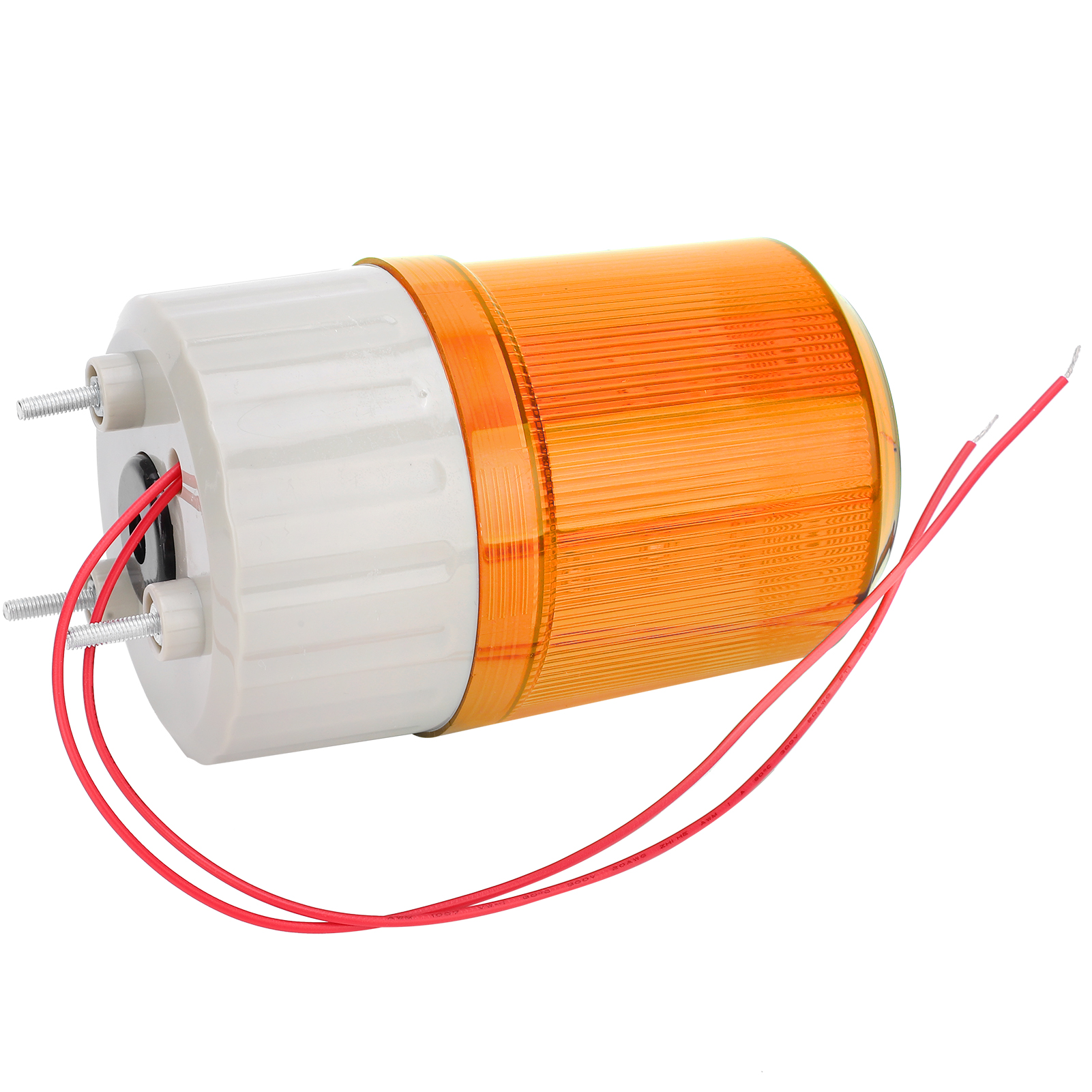 Led-warnleuchte Für Fabrikgelände Mit Akustischem Alarm, 24 V Dc, 5 W, Gelb