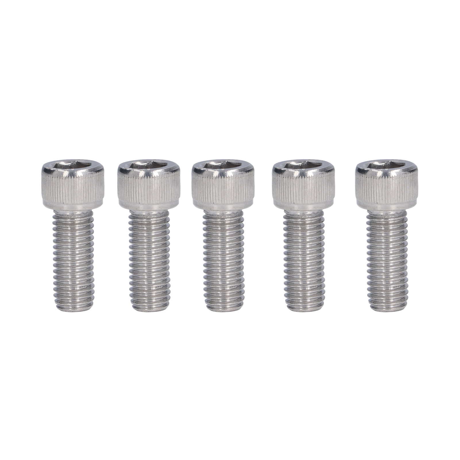 Packung Mit 20 Innensechskant-zylinderkopfschrauben, Grobgewinde, Edelstahl A2-70, M12x1,75, Din 912, Länge 35 Mm.