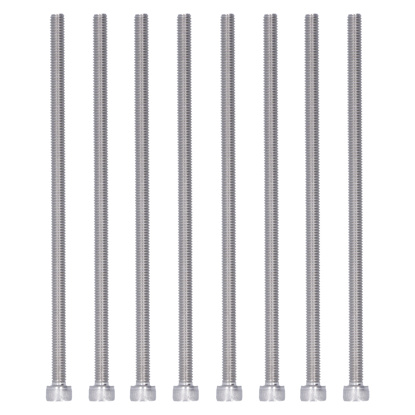 30 Stück Innensechskantschrauben A2-70 304 Edelstahl, Seewasserbeständig, Befestigungsmaterial M6x100