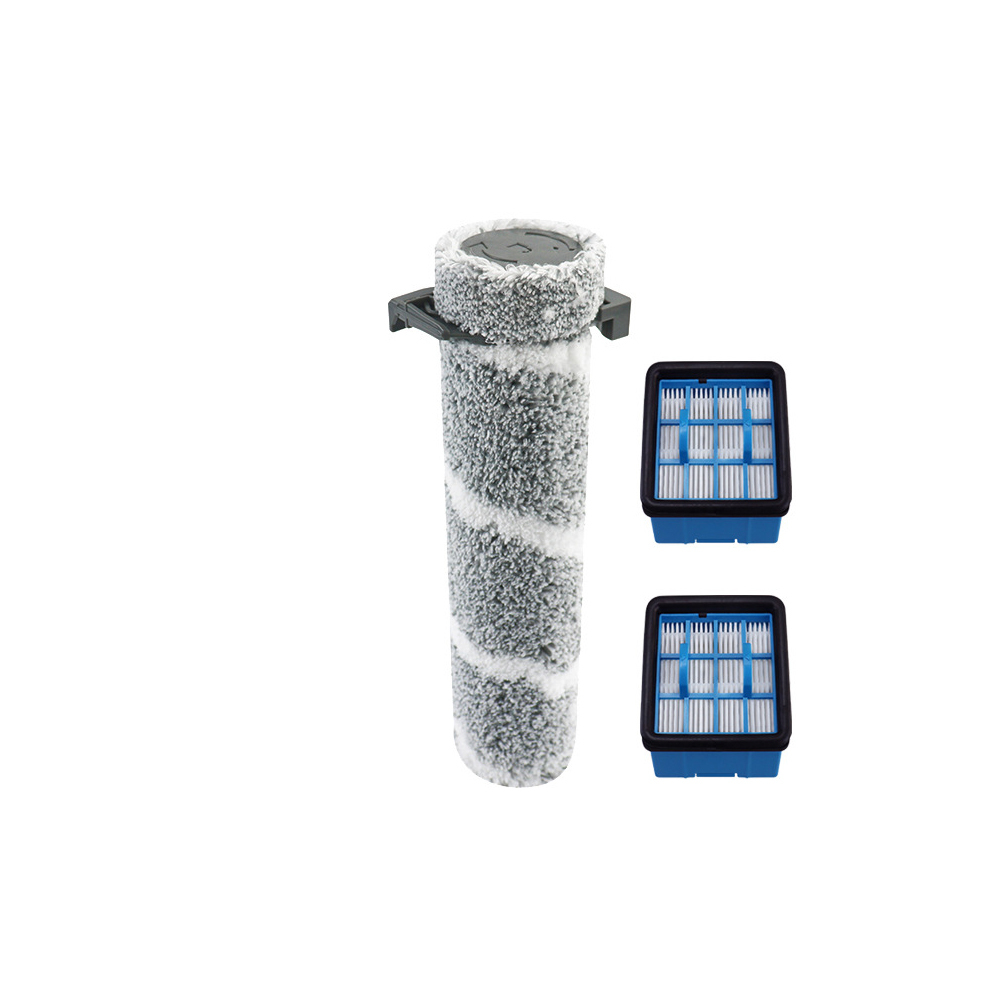 Ersatz-rotationsbürste Und Hepa-filter Für Bissell V2, 3930f, 3933, 3999z Multi-oberflächen-hartbodenreiniger Nass-/trockenwischsauger - 1 Bürstenwalze, 2 Filter