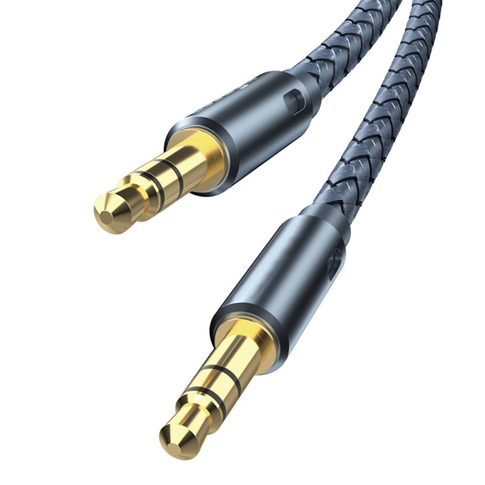 3,5-mm-klinkenstecker-auf-klinkenstecker-audioadapterkabel, 2 M, Verlustfreie Übertragung, Effektive Schirmung, Störungsfrei