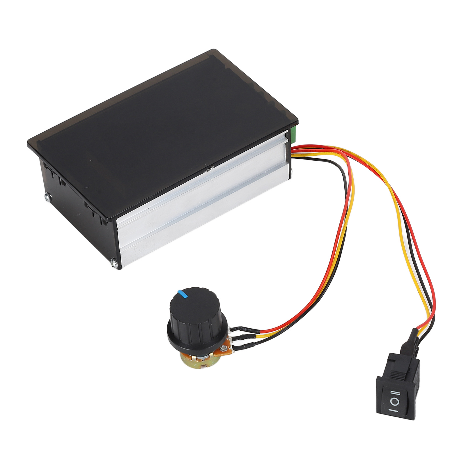 Stufenloser Pwm-drehzahlregler, 6–60 V, 20 A Gleichstromregler, Cw/ccw-schalter, Motorsteuerung Mit Taster, Es3