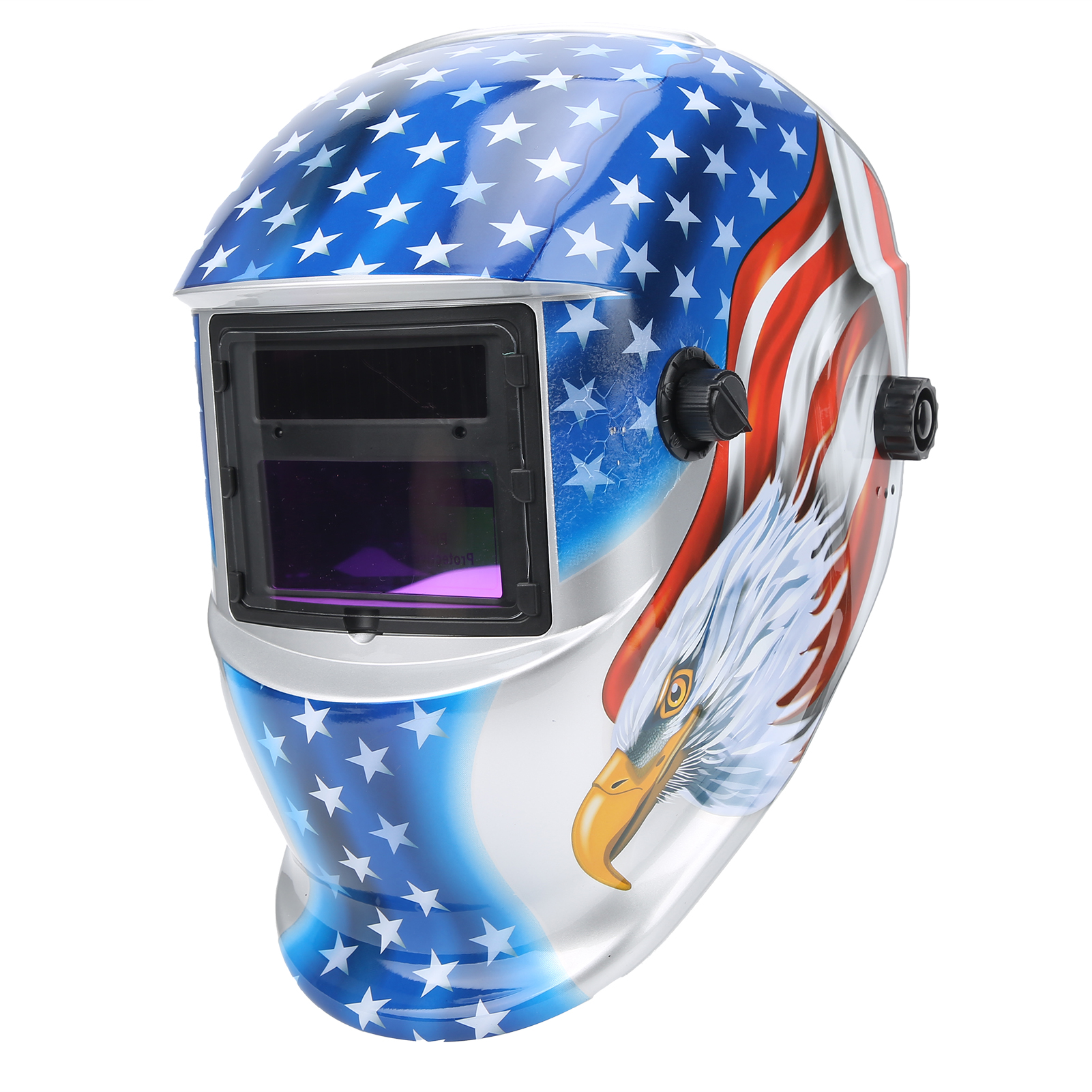 Selbstverdunkelnder, Solarbetriebener Schweißhelm, Kopfschutz, Gesichtsschutz, Modell 20914