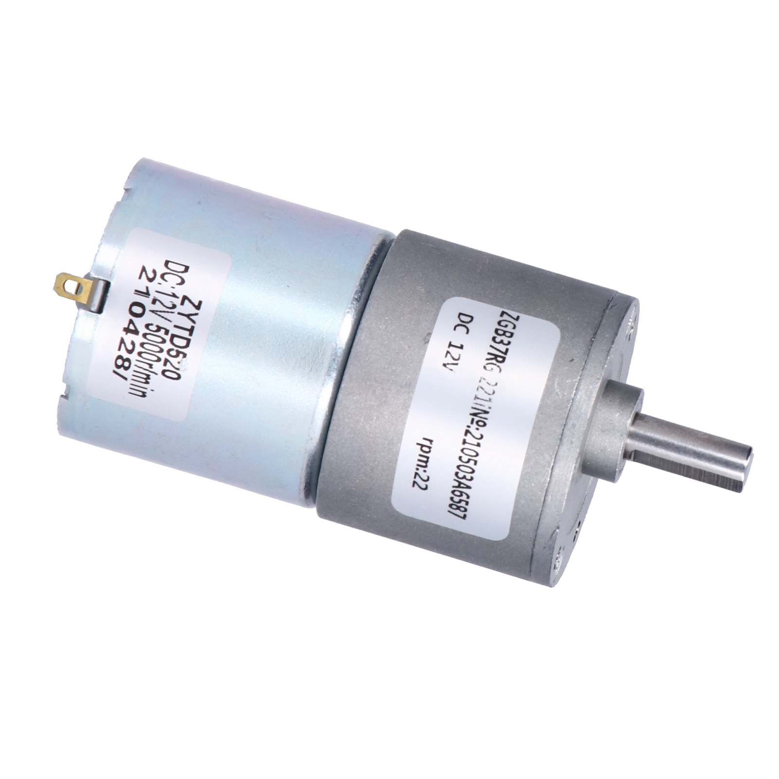 Hochdrehmoment-mikrogetriebemotor Mit Exzenterwelle Zgb37rg Dc 12v