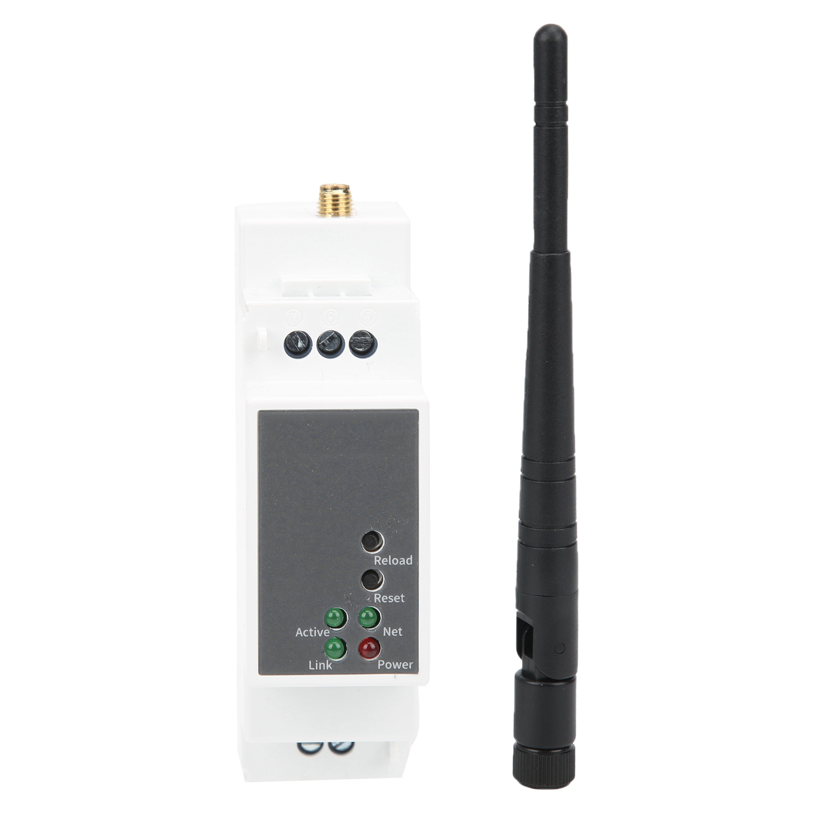 Rs485-zu-wlan-modul, Serieller Server Für Din-schienenmontage, 160-mhz-ethernet, 100–240 V Ac