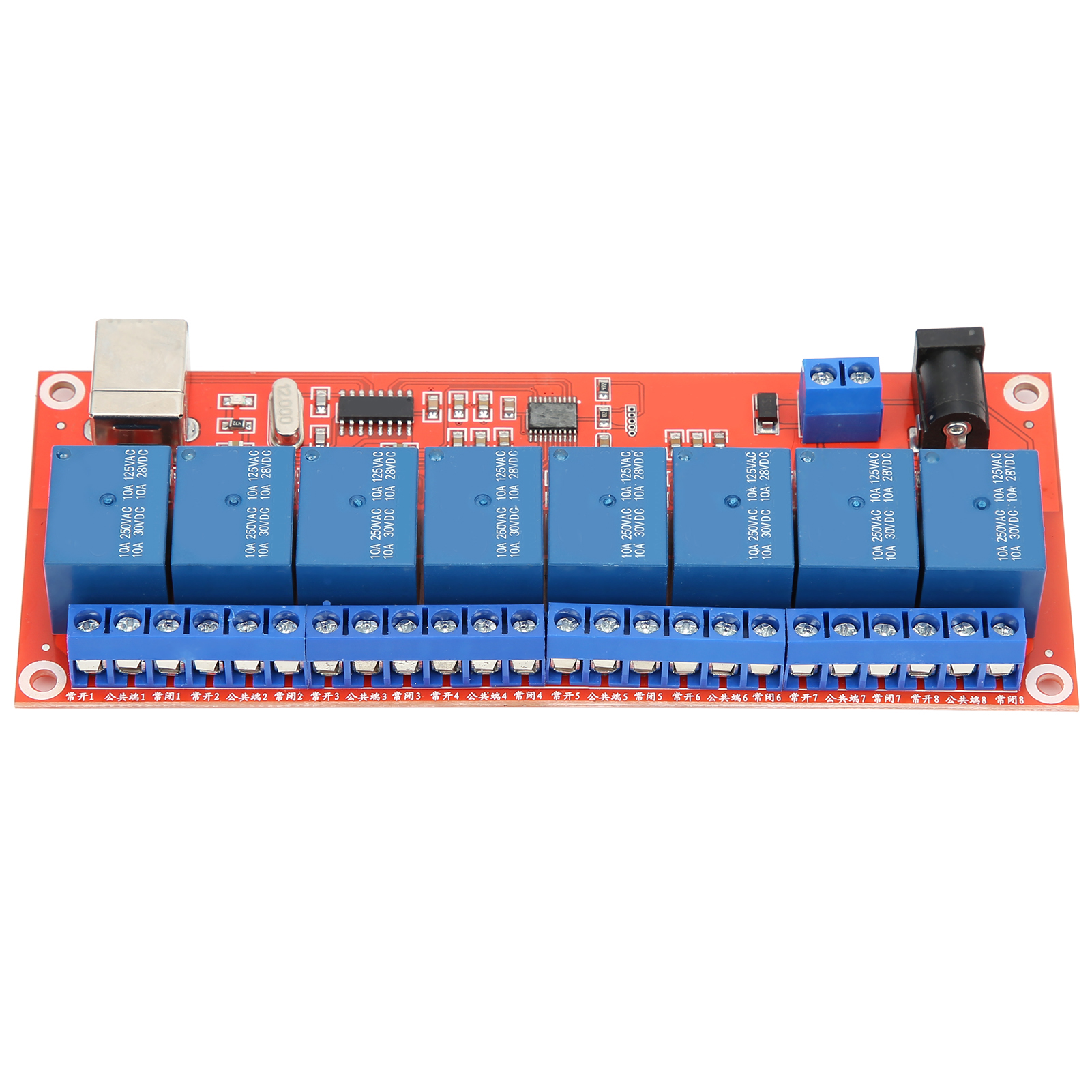 5v Usb-schnittstellenrelaisplatine, Low-level-triggermodul, Serielle Schnittstelle, Diy-elektrozubehör