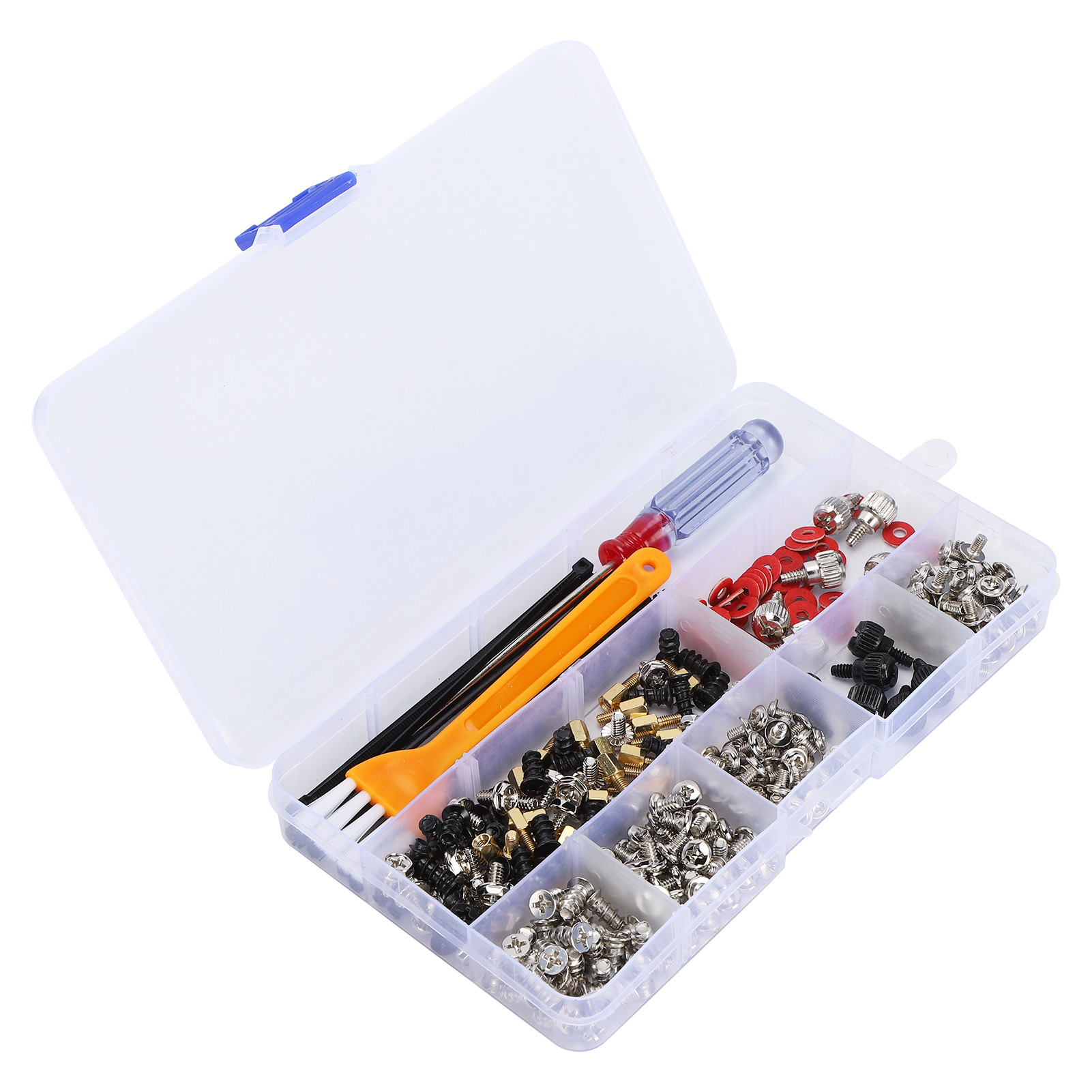 330-teiliges Ersatzschraubenset Für Computer, Sortiment Für Motherboard, Gehäuse, Lüfter Und Tablet