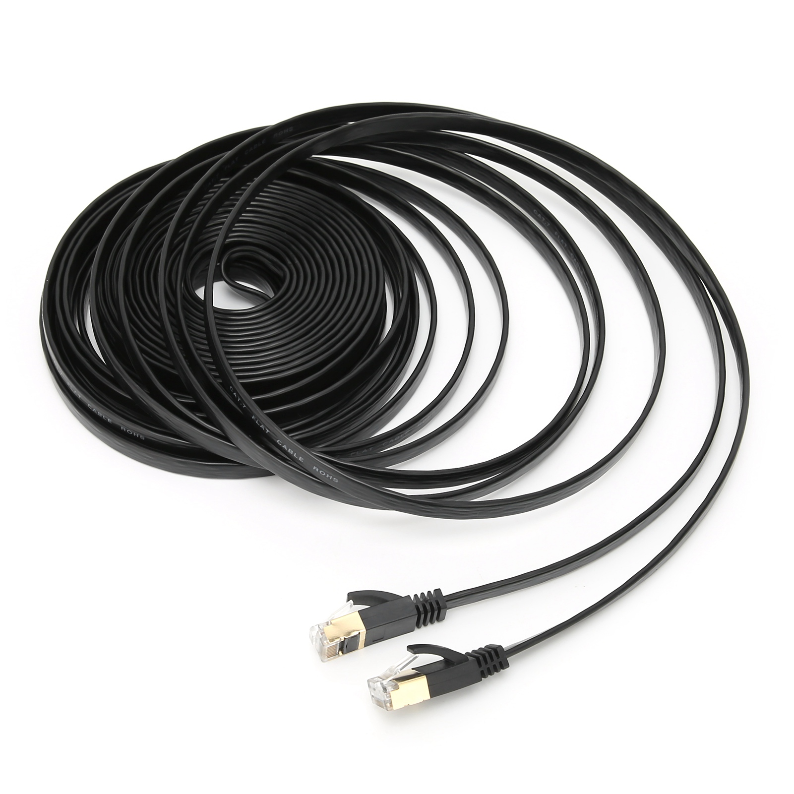 Cat7 10 Gbit/s Doppelt Geschirmtes 8-adriges Twisted-pair-netzwerkkabel Für Computerzubehör, 10 Meter