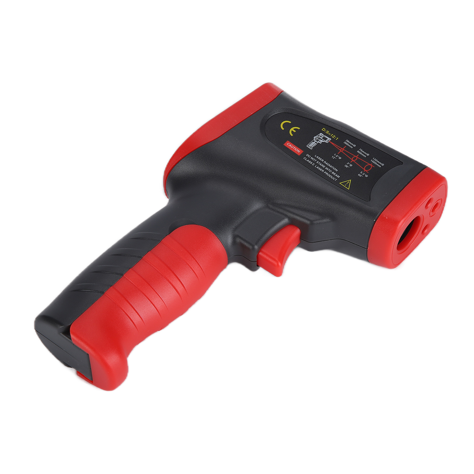 Wt323 Farb-lcd-infrarot-thermometer Mit Thermoelement-sonde Typ K, Berührungsloses Temperaturmessgerät Für Industrielle Anwendungen