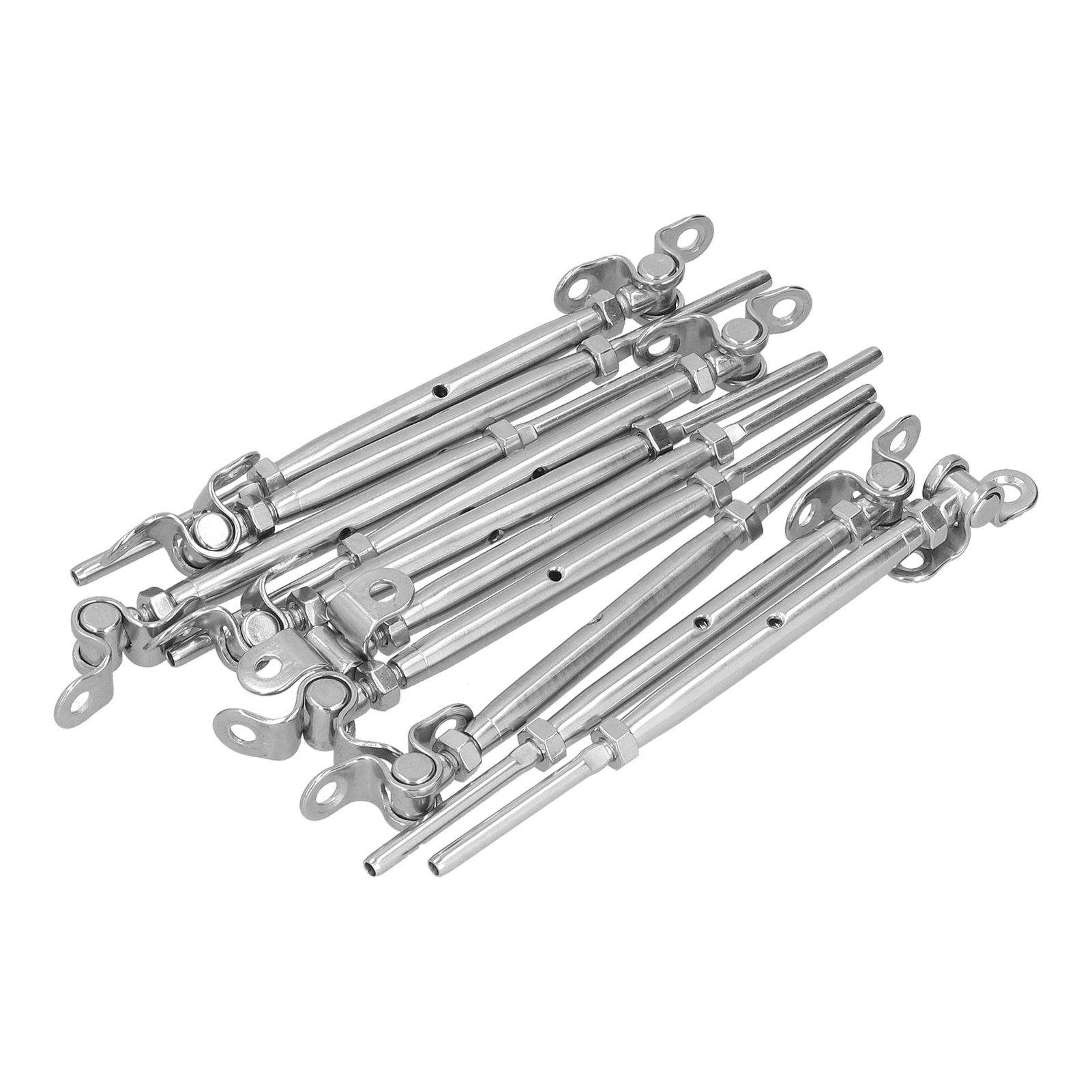 Edelstahl-kabelgeländer-set, Verstellbarer Winkel, 3/16"-treppengeländer-beschläge