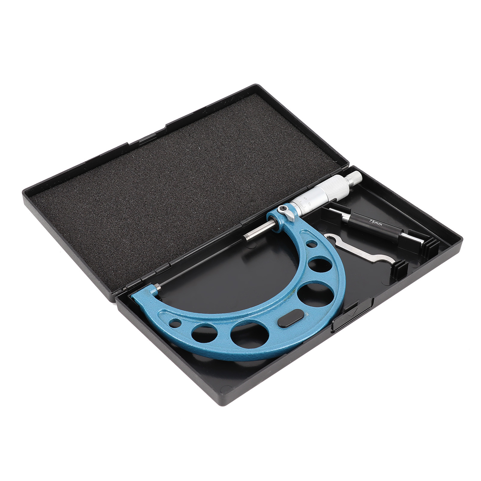 Mechanisches Außenschraubenmikrometer 75–100 Mm Mit Messsperre, Präzisions-spiralmessschieber