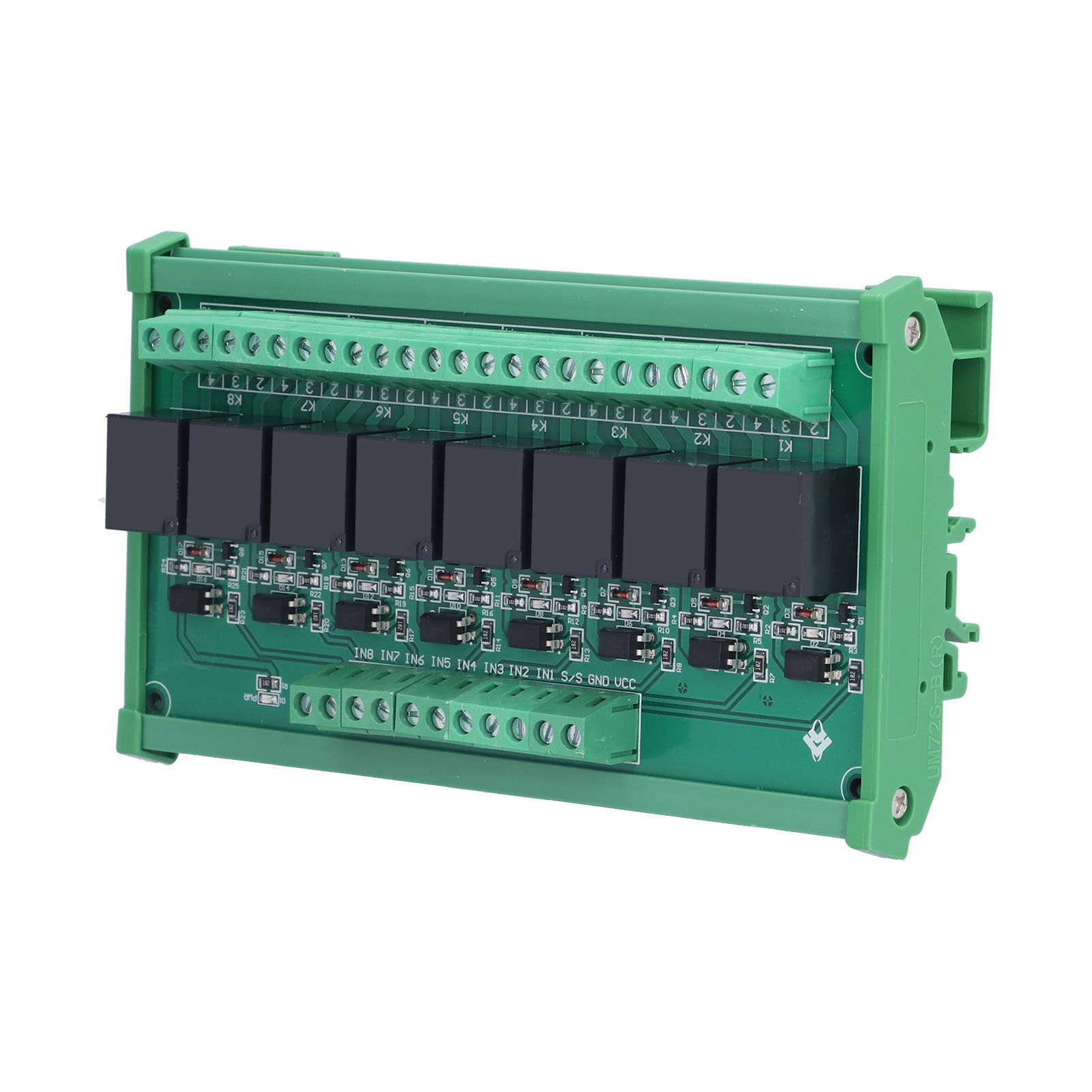 8-kanal-relaismodul Mit Hoch-/niedrig-optokoppler-trennverstärkerplatine, Scm-sps 5v/12v/24v