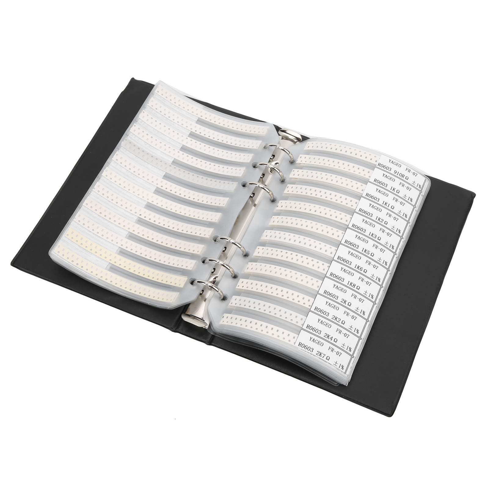 Smd-widerstands-musterkit, 4250 Stück, 170 Werte, Serie 0603, Elektronikbauteil-kit