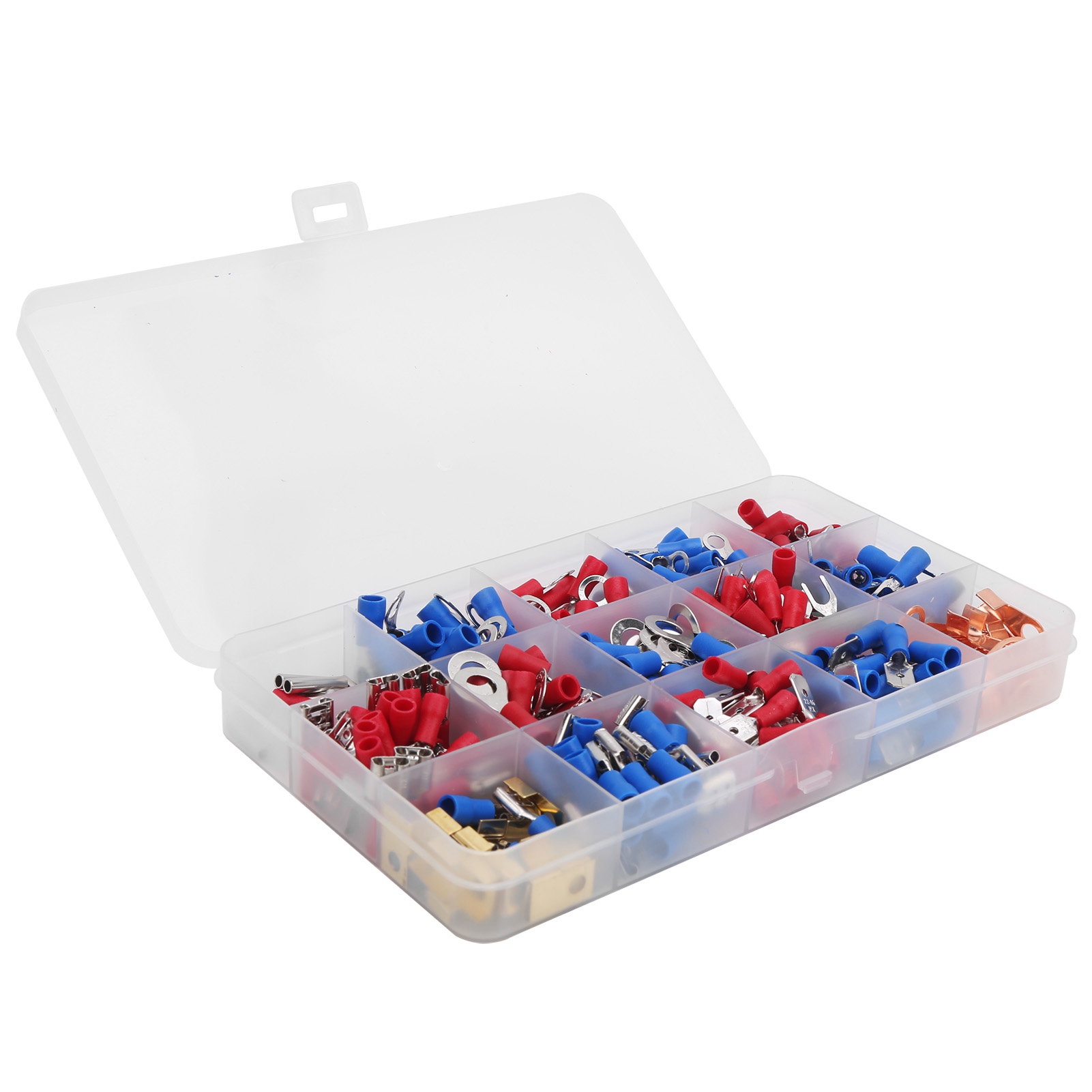 300 Vorisolierte Runde Crimp-elektroklemmen, Kabelverbinder, Packung Mit 300 Stück