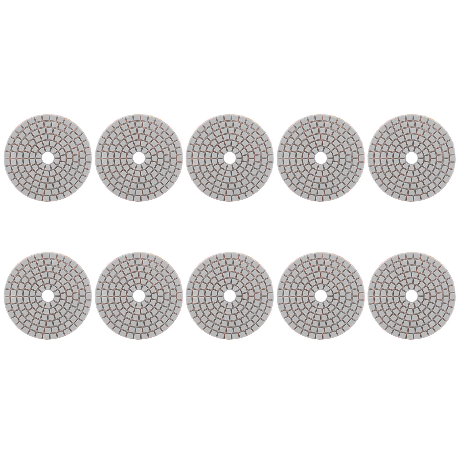 Set Mit 10 Diamantschleifscheiben (7,6 Cm Durchmesser), Körnung 3000, Zum Polieren Von Marmor, Beton Und Stein