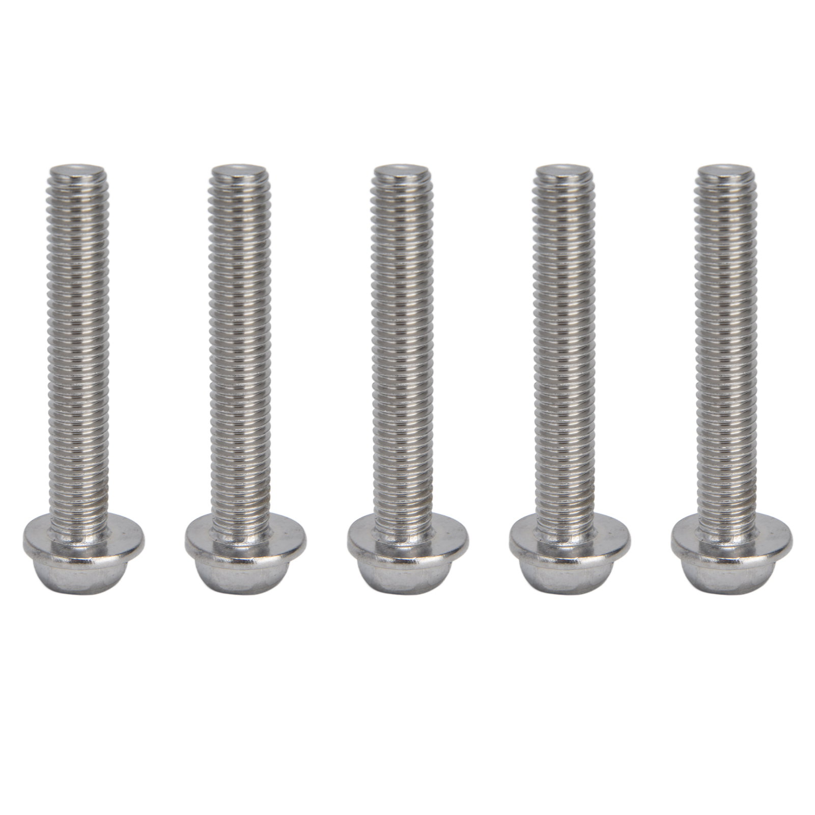 Packung Mit 20 M10x1,5 X60 Flansch-sechskantschrauben, Edelstahl A2-70, Mit Integrierter Unterlegscheibe, Din 6921