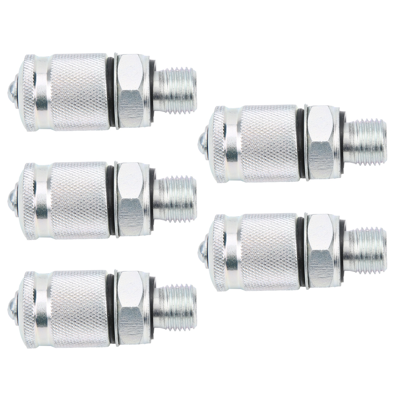 Satz Mit 5 Hydraulischen Prüfadaptern, Druckregelanschluss Pt/pptunf, 1/2-zoll-gewinde