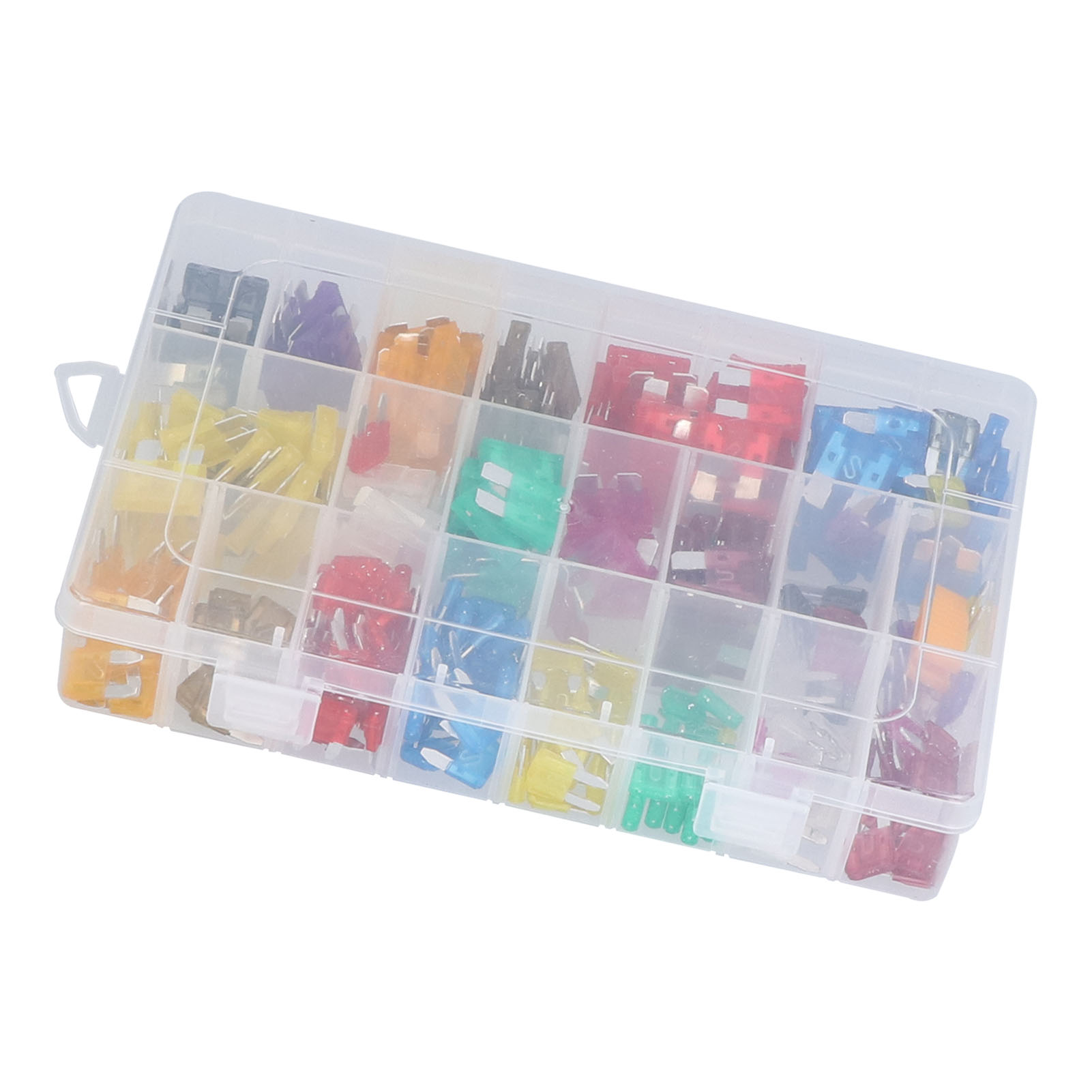 Packung Mit 300 32v-flachsicherungen Für Autos, Pes-ersatzset, Kleine Und Mittlere Größe, Mit Zange