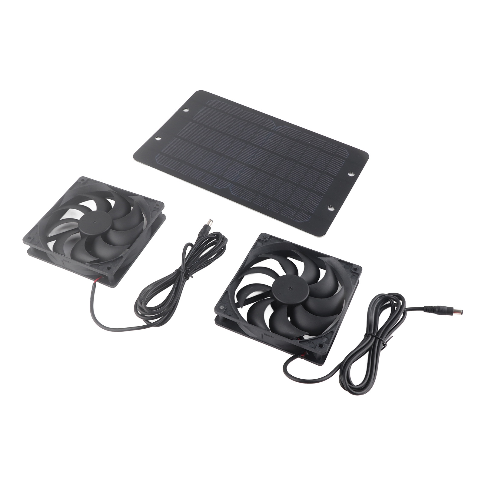 10w 800ma Solarventilator Mit Doppelter Luftabsaugung Für Gewächshäuser, Belüftungsset Für Den Außenbereich