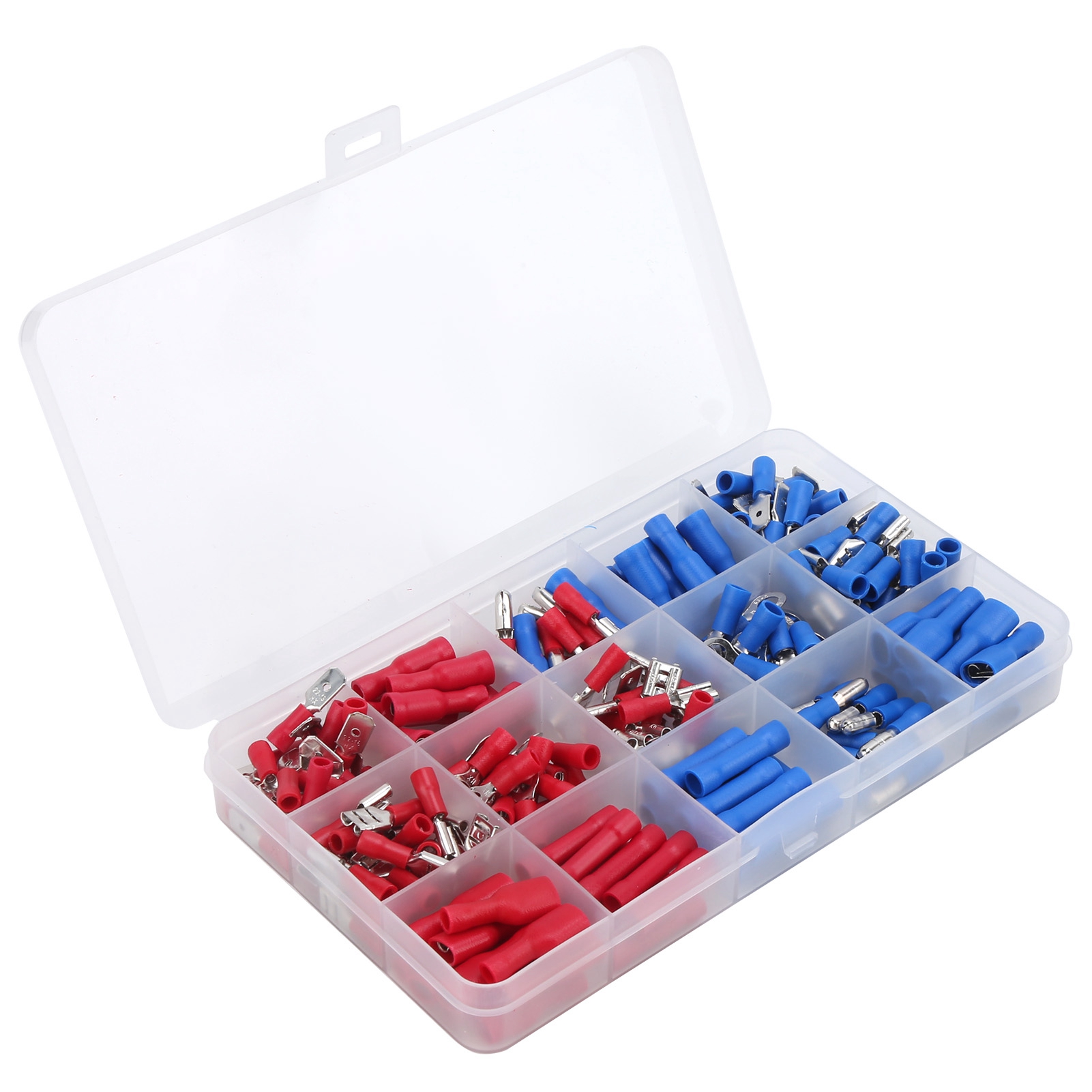 Packung Mit 200 Crimp-elektroverbindern, Isolierten Ringkabelschuhen, Kaltverbindungsset