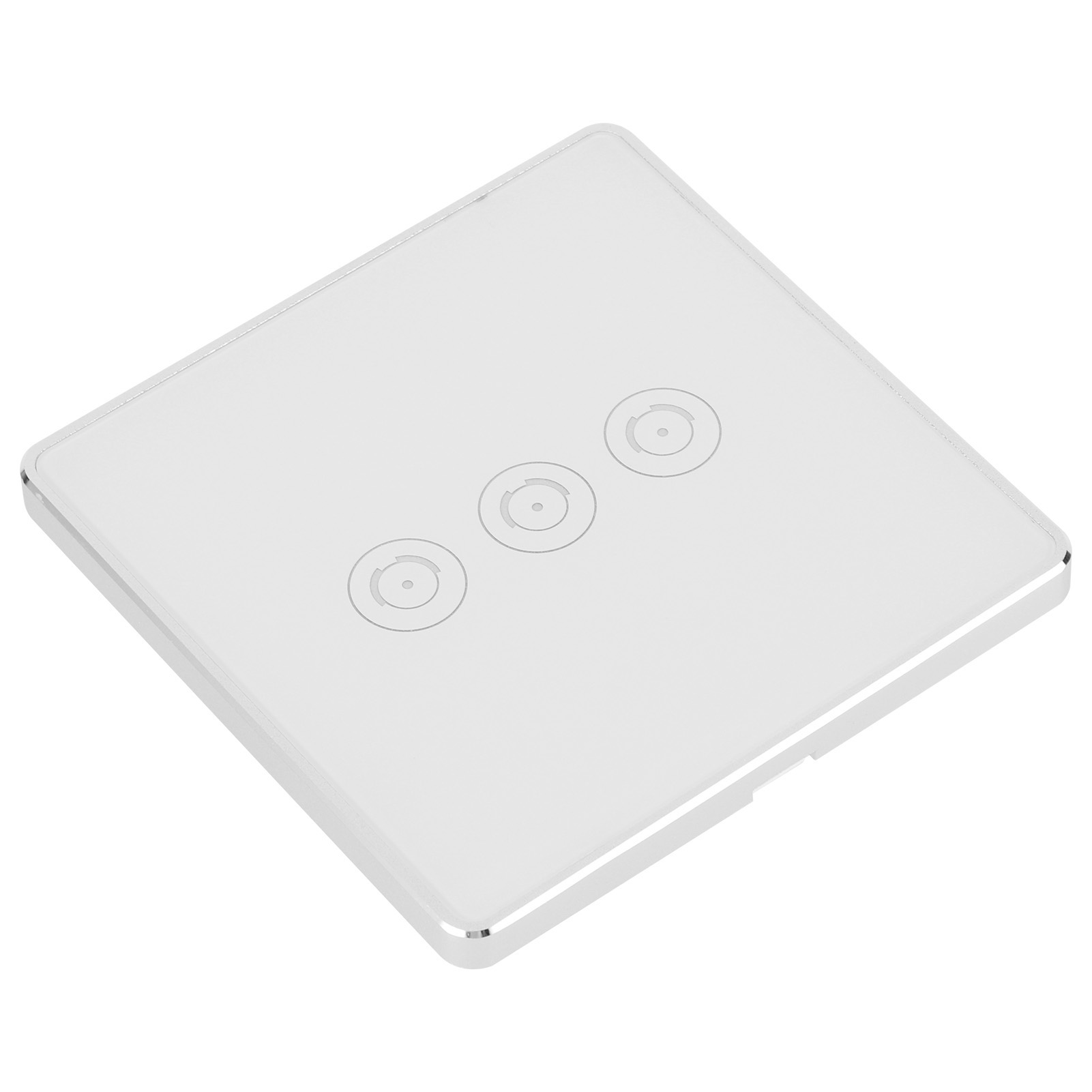 Intelligenter Wlan-touchschalter, Fernsteuerung Per App, Uk-standardstecker 95–240 V Ac S104-3