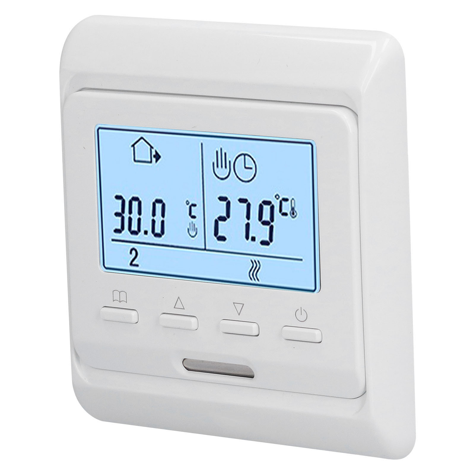 Programmierbarer Thermostat Me5503 Mit Lcd-bildschirm Für Fußbodenheizung Und Wasserheizung