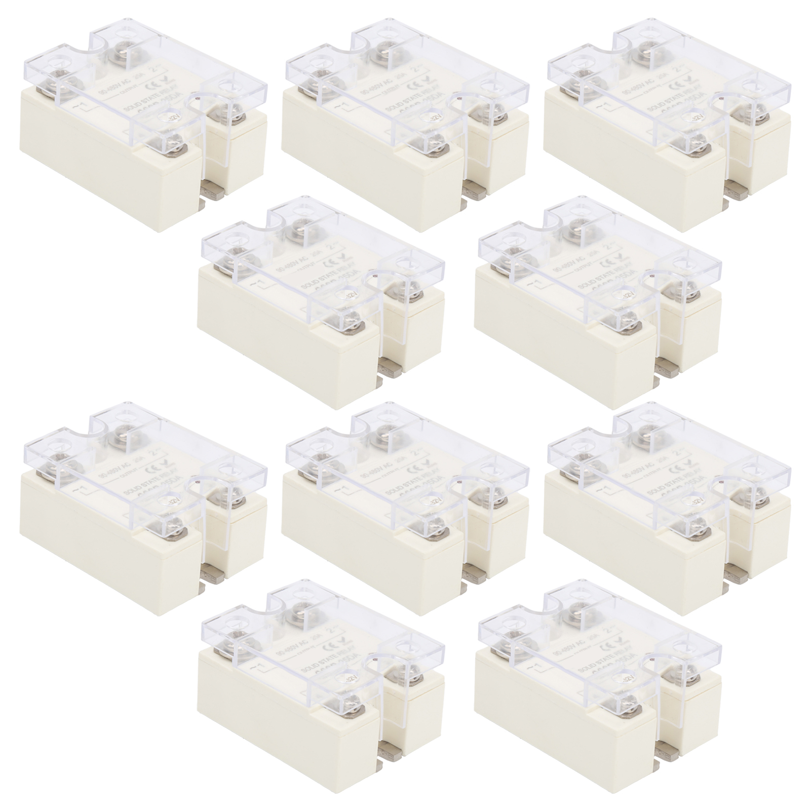 25a Gssr-25da Dc/ac Halbleiterrelais, 10er-packung, Automatische Steuerung
