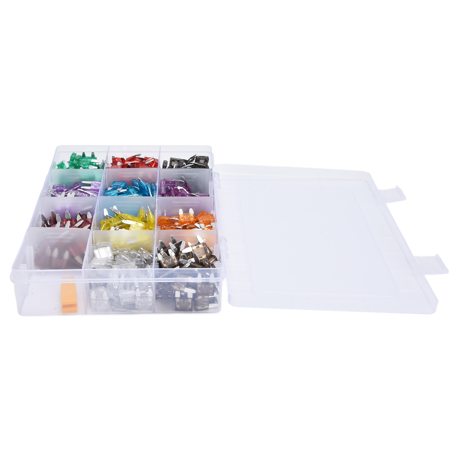 Packung Mit 528 Flachsicherungen Für Autos, 2a, 3a, 5a, 7,5a, 10a, 15a, 20a, 25a, 30a, 35a, 40a, Kfz-schutzset