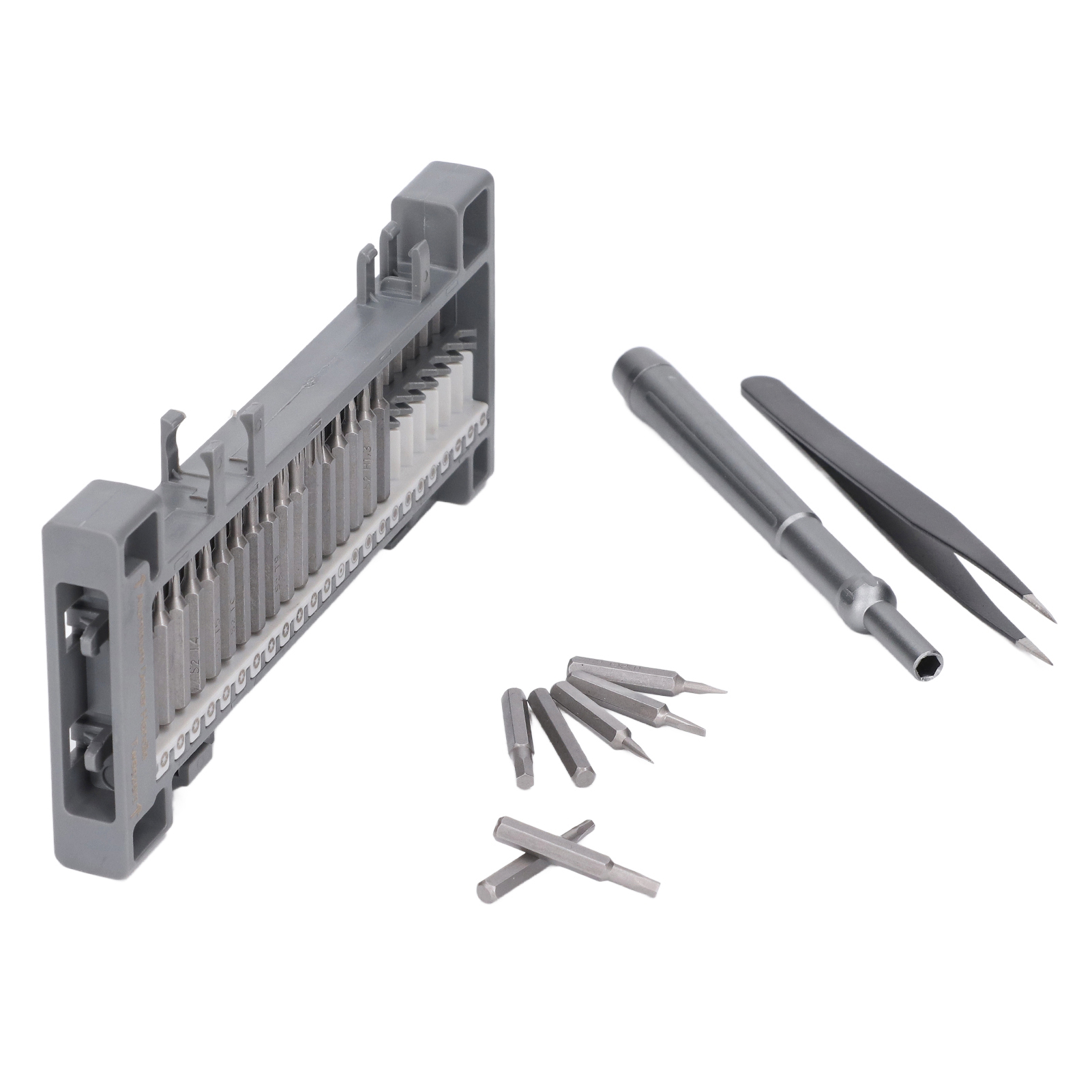 Elektronik-reparaturset Aus Edelstahl S2, 50-in-1, Mit Mini-magnet-präzisionsschraubendreher