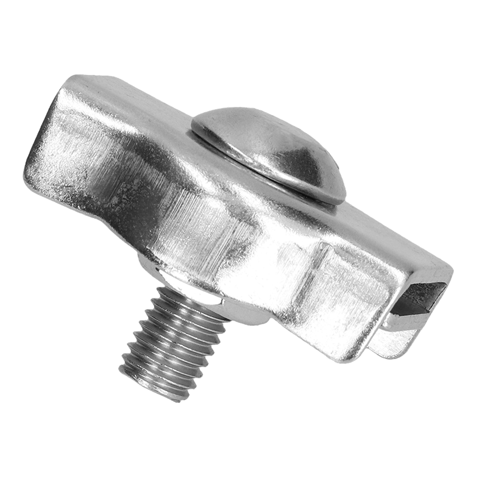 Kabelbinder Aus Edelstahl, Einfache Seilklemme, Einfacher Befestigungsflansch, 5-teiliges Set M10