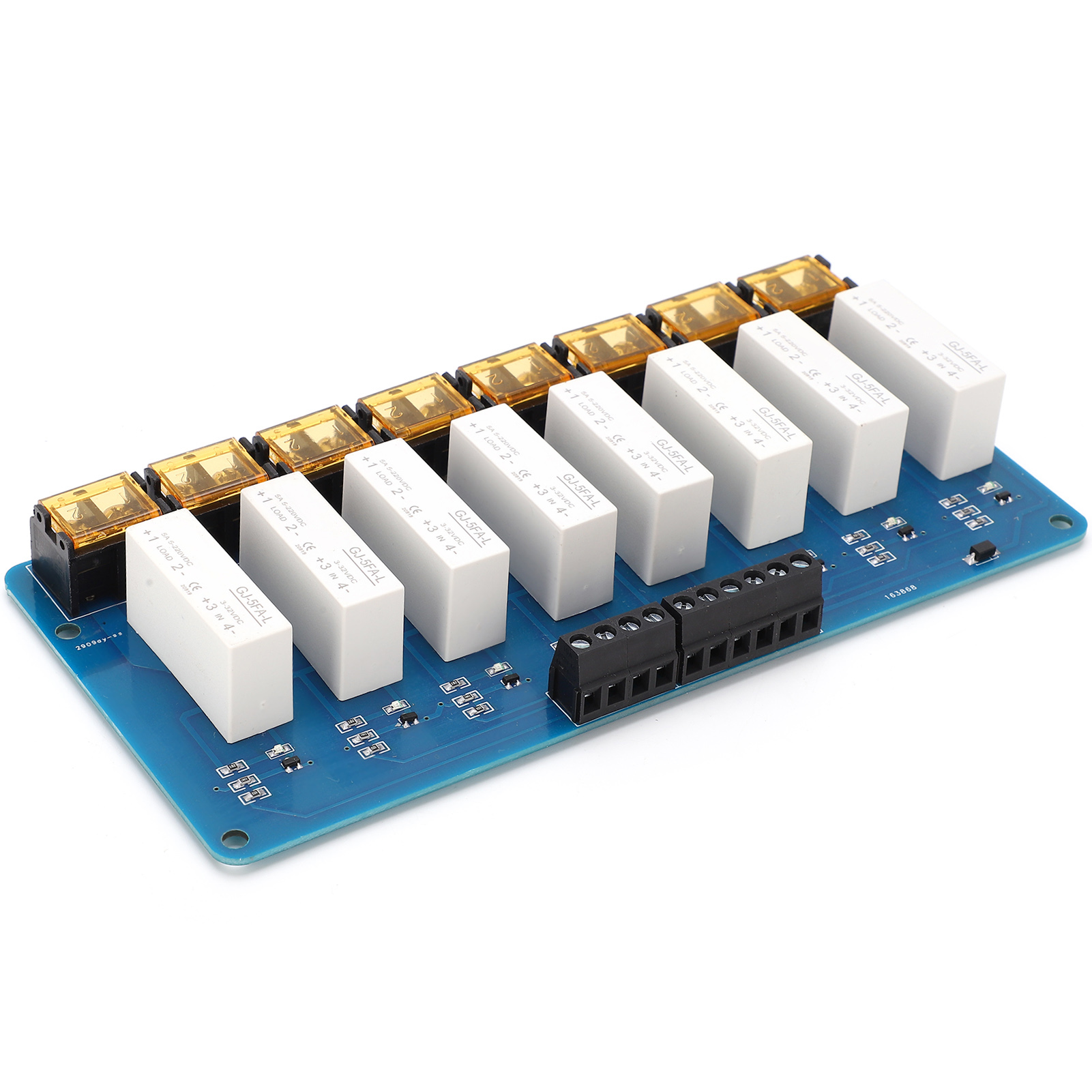 8-kanal-ssr-halbleiterrelaismodul 5a, Dc 5v/220v-verteilungsregler, Schaltanlage