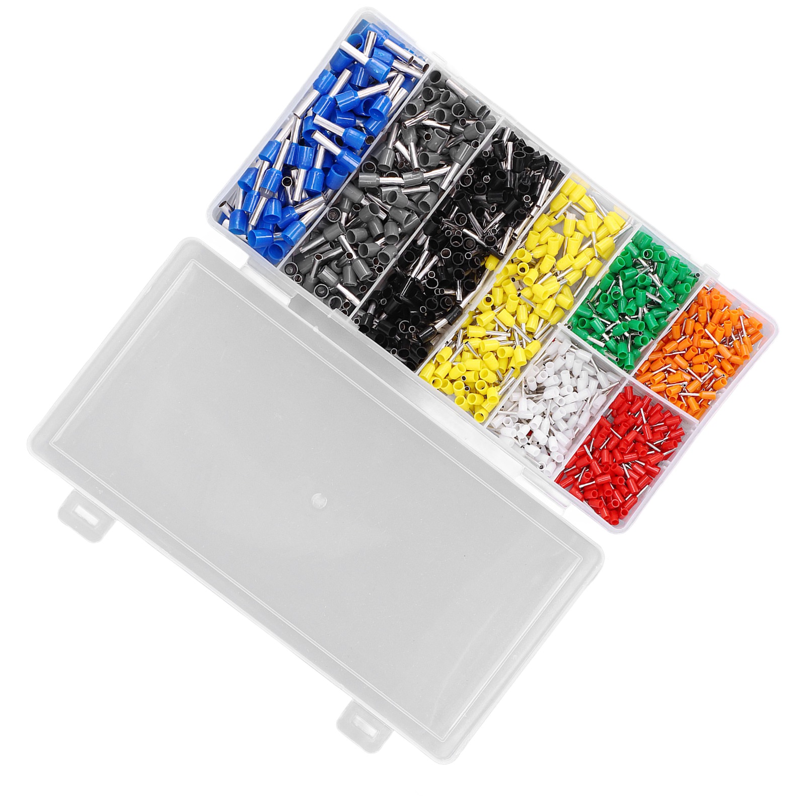 Packung Mit 1000 Kabelhülsen Aus Messing Und Pp, Crimp-set Für Stiftklemmen Cz0100939