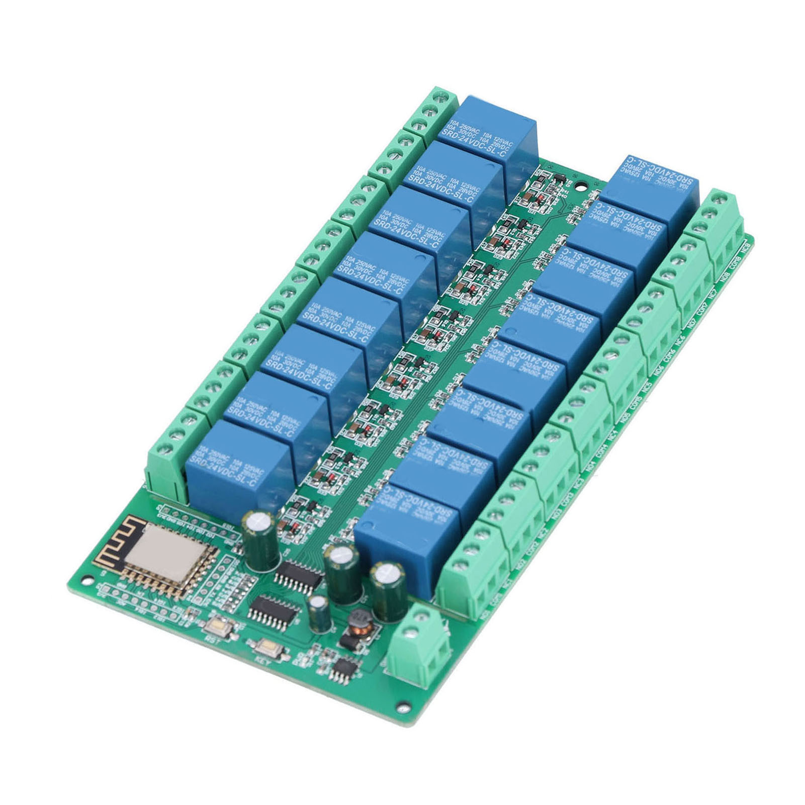 16-kanal-wlan-relaismodul Esp8266 Entwicklungsboard 24v Dc Fernbedienung