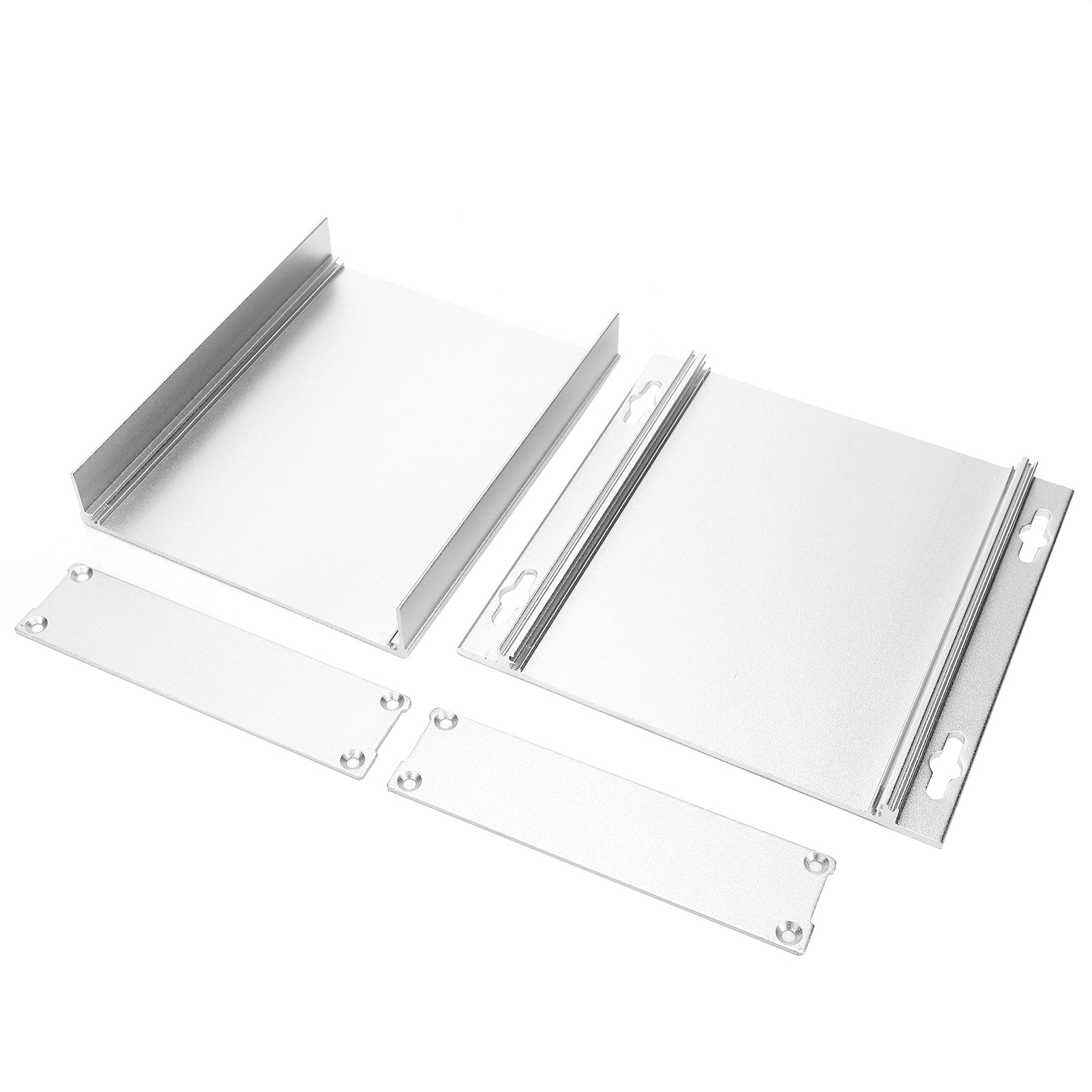 Gehäuse Aus Aluminiumlegierung Für Elektronische Leiterplatten, Decodergehäuse, 27 X 131 X 130 Mm
