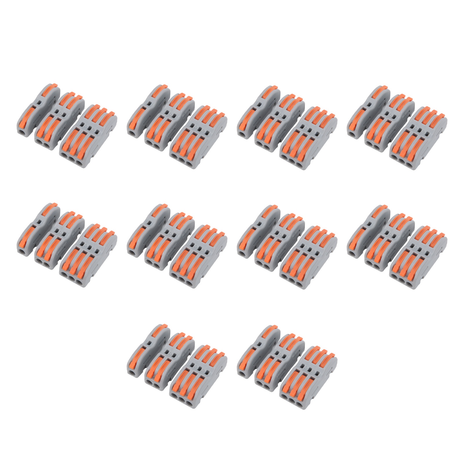 Packung Mit 30 Schnellanschlussklemmen, Steckverbinder, Spl-p1/p2/p3 Abzweigset