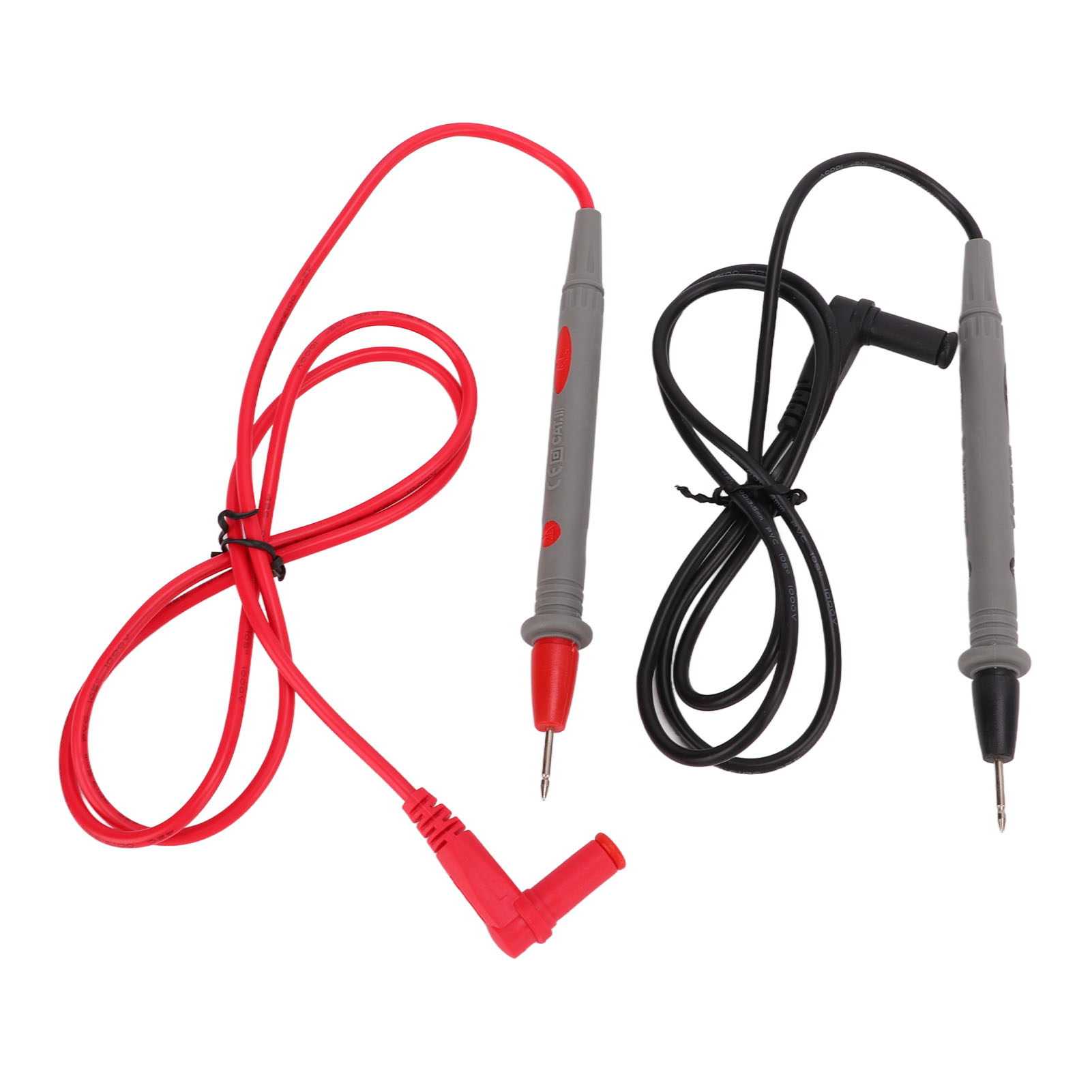 5er-pack J.30023 Universal-messleitungen, 4-mm-bananenstecker, 10 A, 2-mm-messspitze Für Digitalmultimeter, Industrielle Anwendung