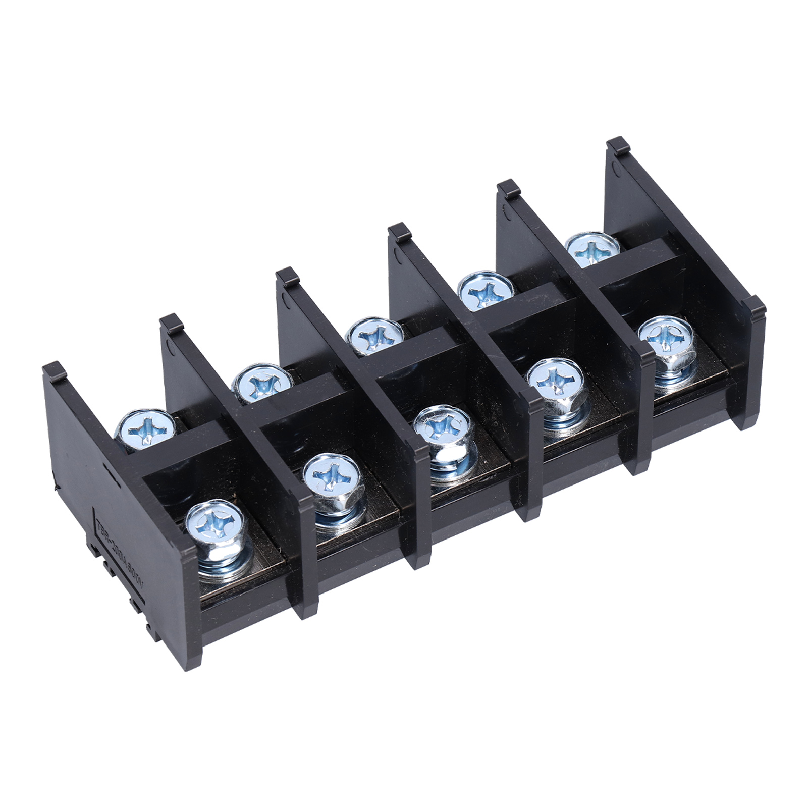 5-teiliger 200-a-schienenklemmenblock, Hervorragende Elektrische Leitfähigkeit, Einfache Schraubbefestigung, 600 V