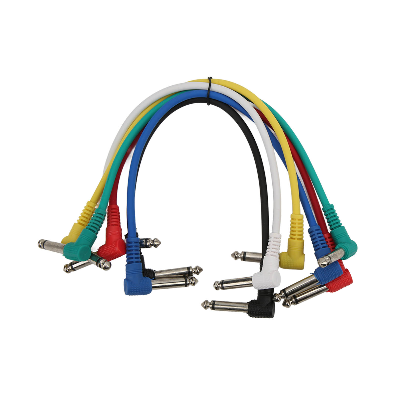 Set Mit 6 Abgeschirmten, Geräuschunterdrückenden Patchkabeln Für E-gitarre Und Bass, Rauschunterdrückung, Effektpedal