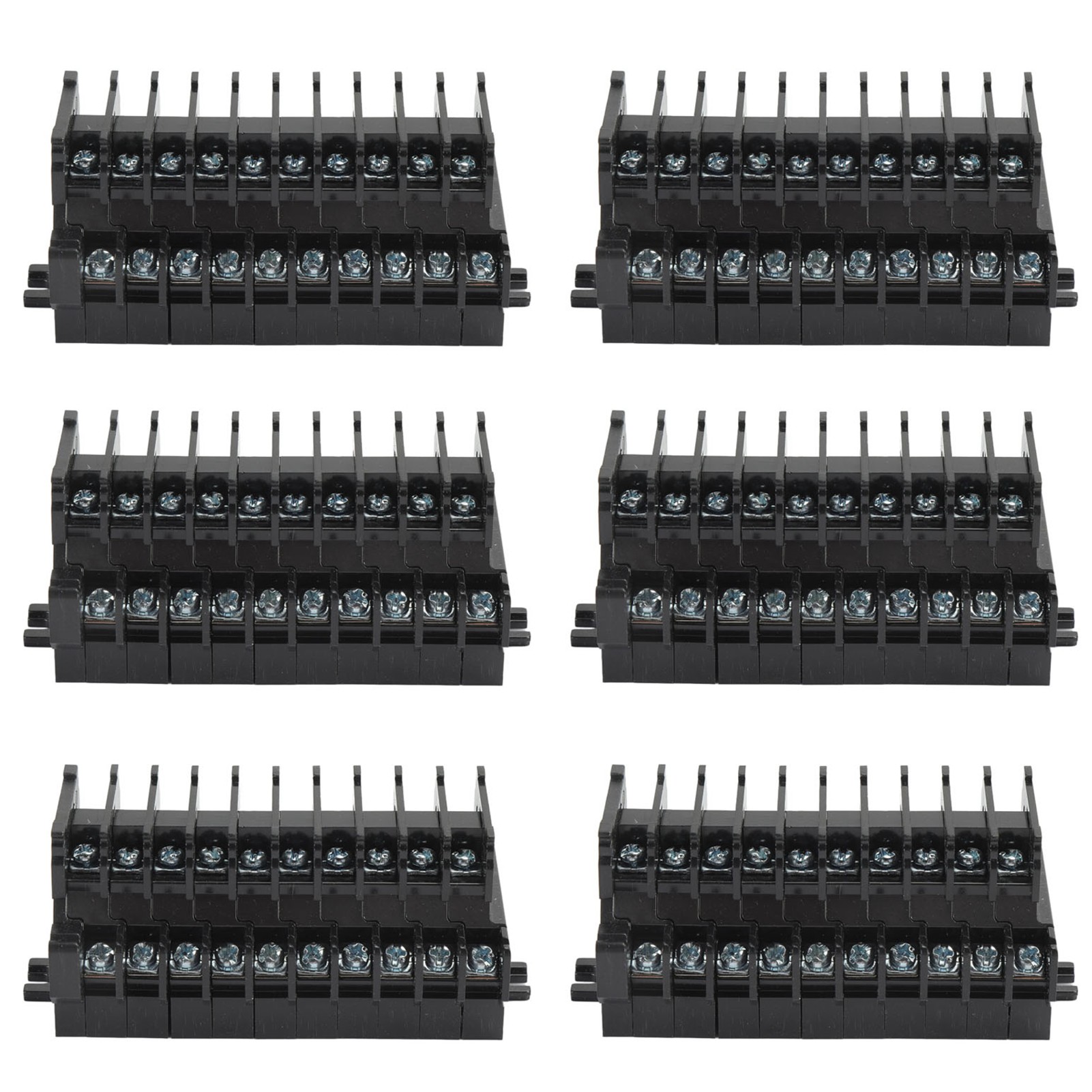 Tbd-10 Schraubklemmenblock, Din-schiene, Zweistufig, Kupfer, 10 A/600 V, Verteilerblock