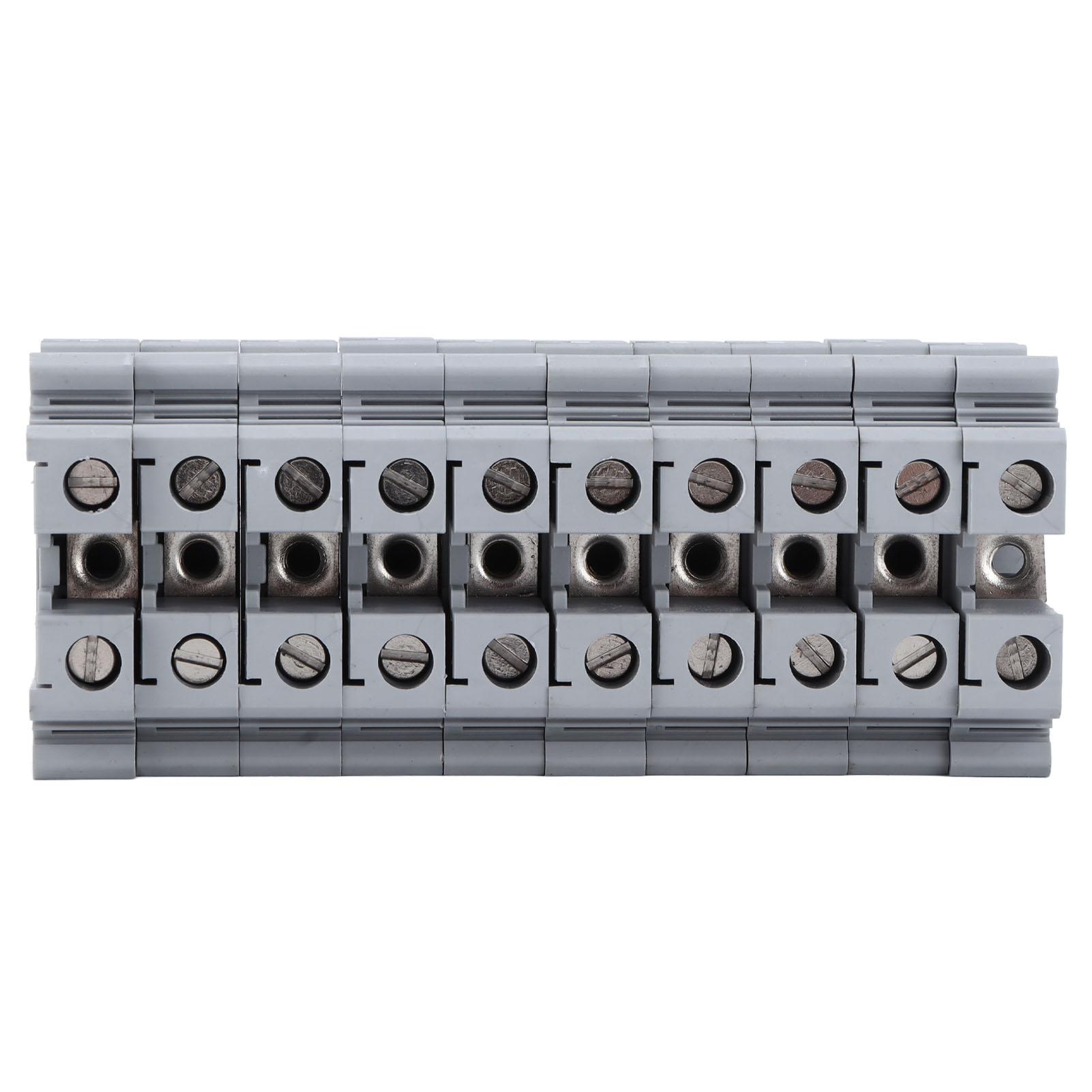 Packung Mit 50 Din-schienen-schraubklemmen, Kupfer, 76 A 800 V, Typ Uk-10n